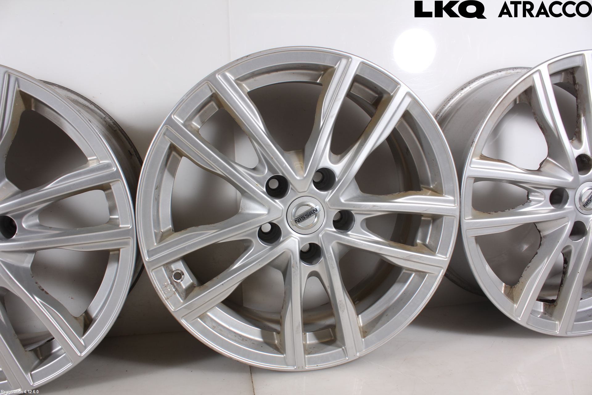 Nissan QASHQAI 17-21 Felg Aluminium Sett 4Stk