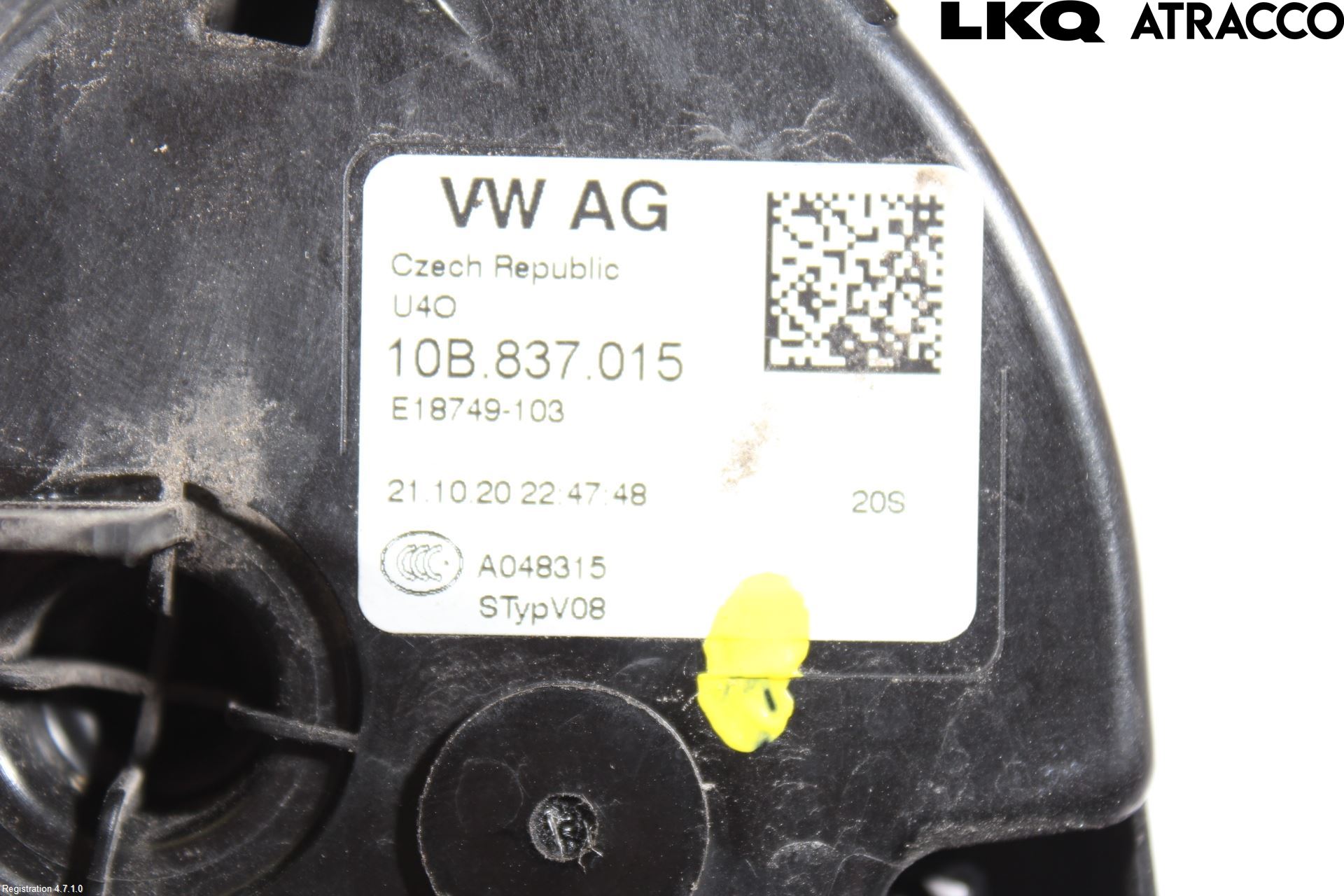 Volkswagen VW ID.3 21- Dørlås - Låsekasse