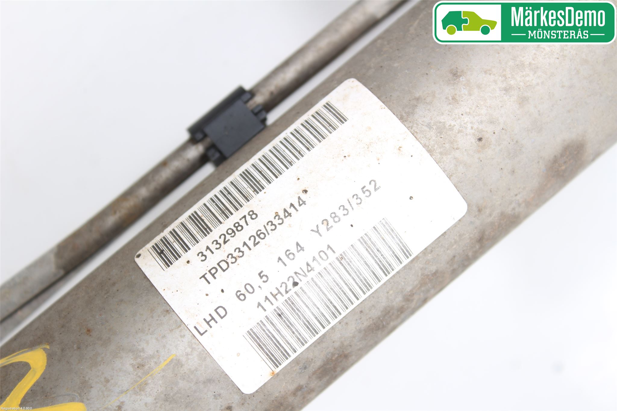 Volvo V60 11-13 Servo Snekke - Tannstang