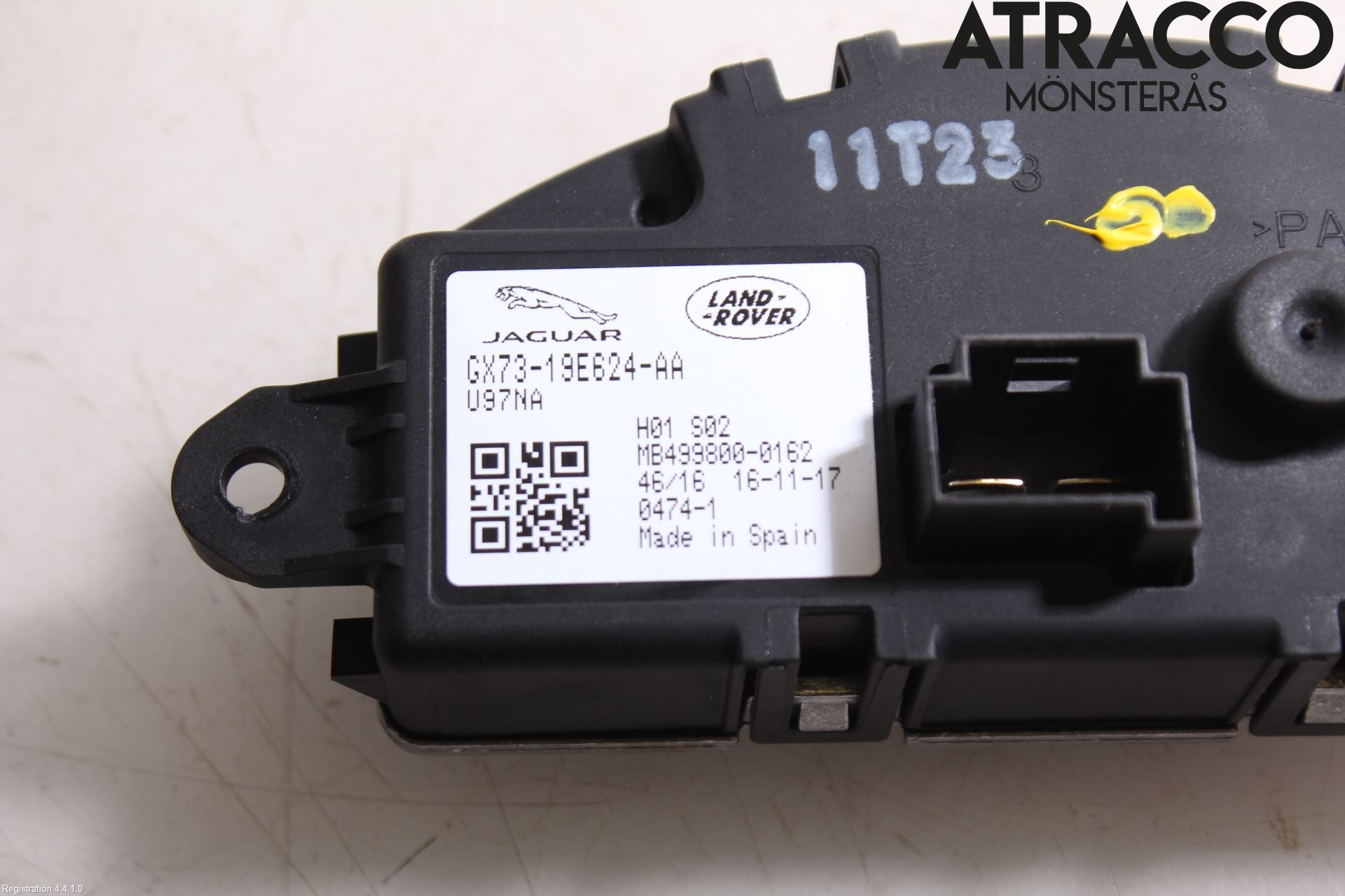 Jaguar XE (X760) 15-24 Varmeapparat Viftemotstand