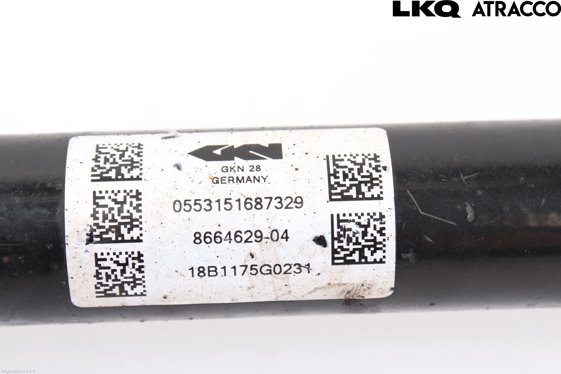 BMW 5 G30/G31/F90 17-23 Drivaksel Bak Kompl Venstre