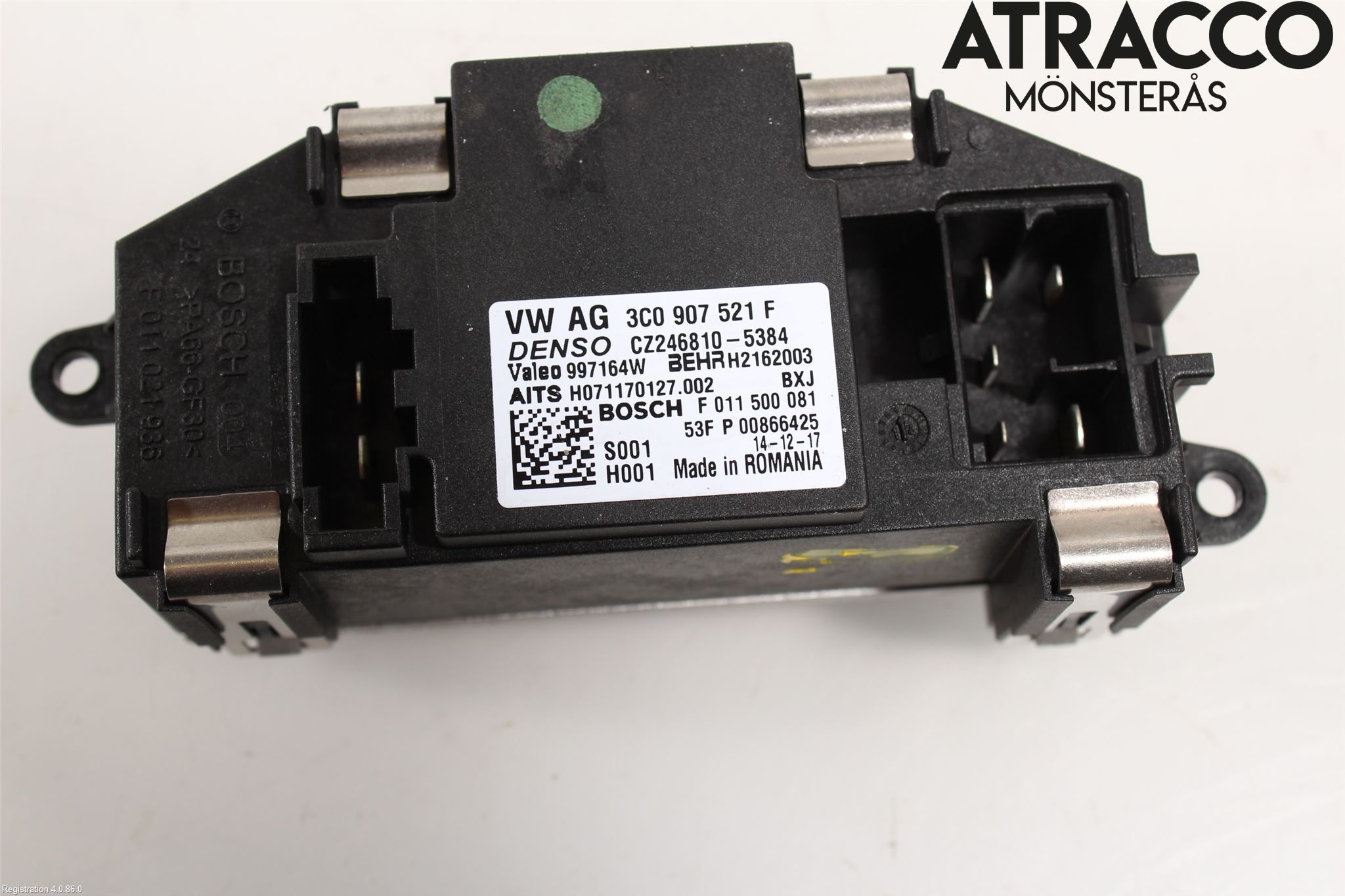 Audi Q3 8U 12-18 Varmeapparat Viftemotstand
