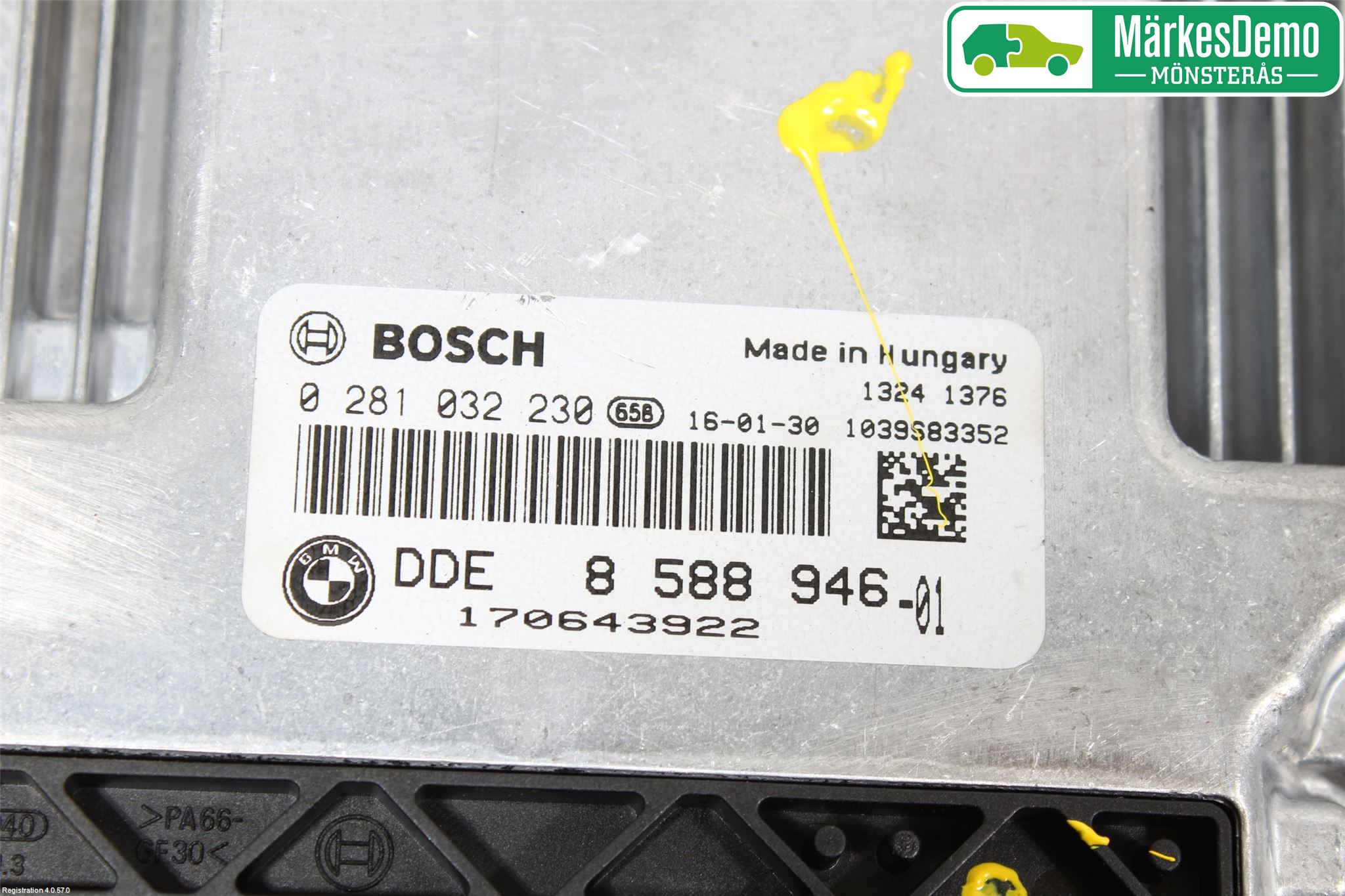 BMW X3 F25 10-17 Styreenhet Innsprøytning