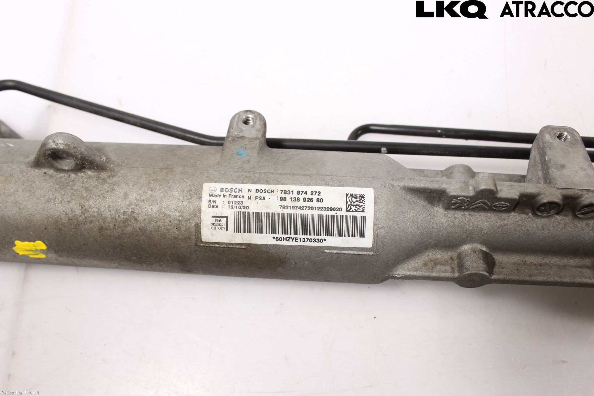 Citroen JUMPY/E-JUMPY 16- Servo Snekke - Tannstang