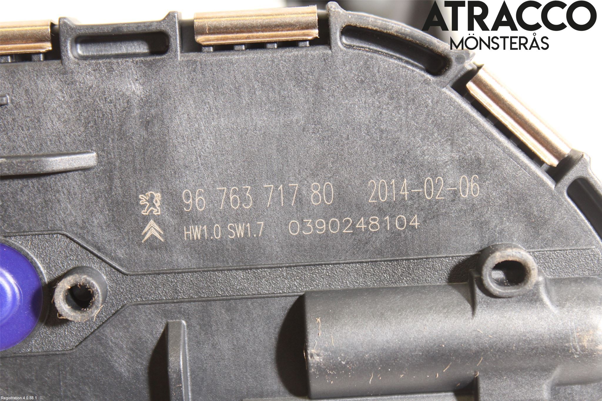 Citroen C4 GRAND PICASSO 14-18 Viskermotor Frontrute
