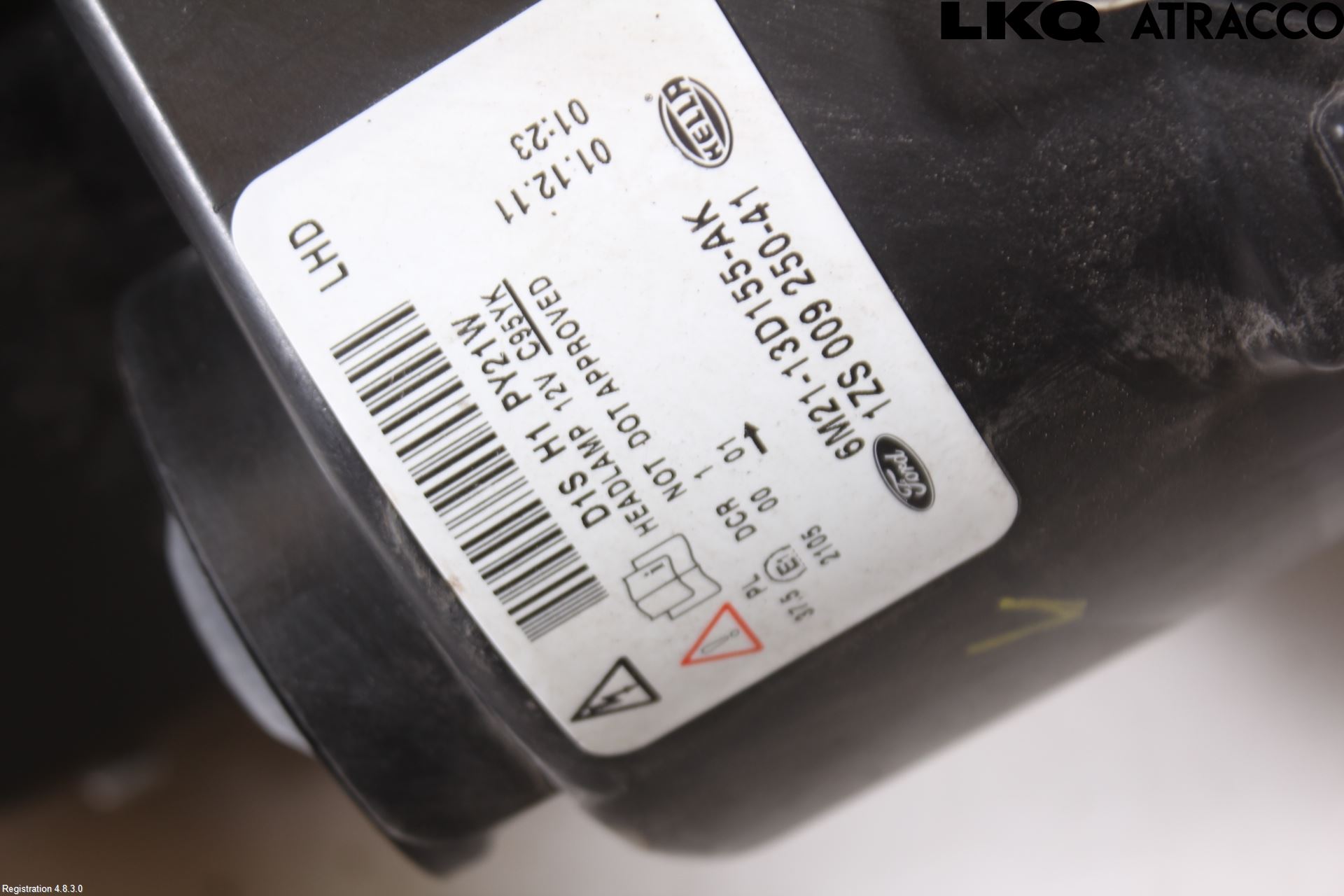 Ford S-MAX 06-15 Frontlykt Venstre