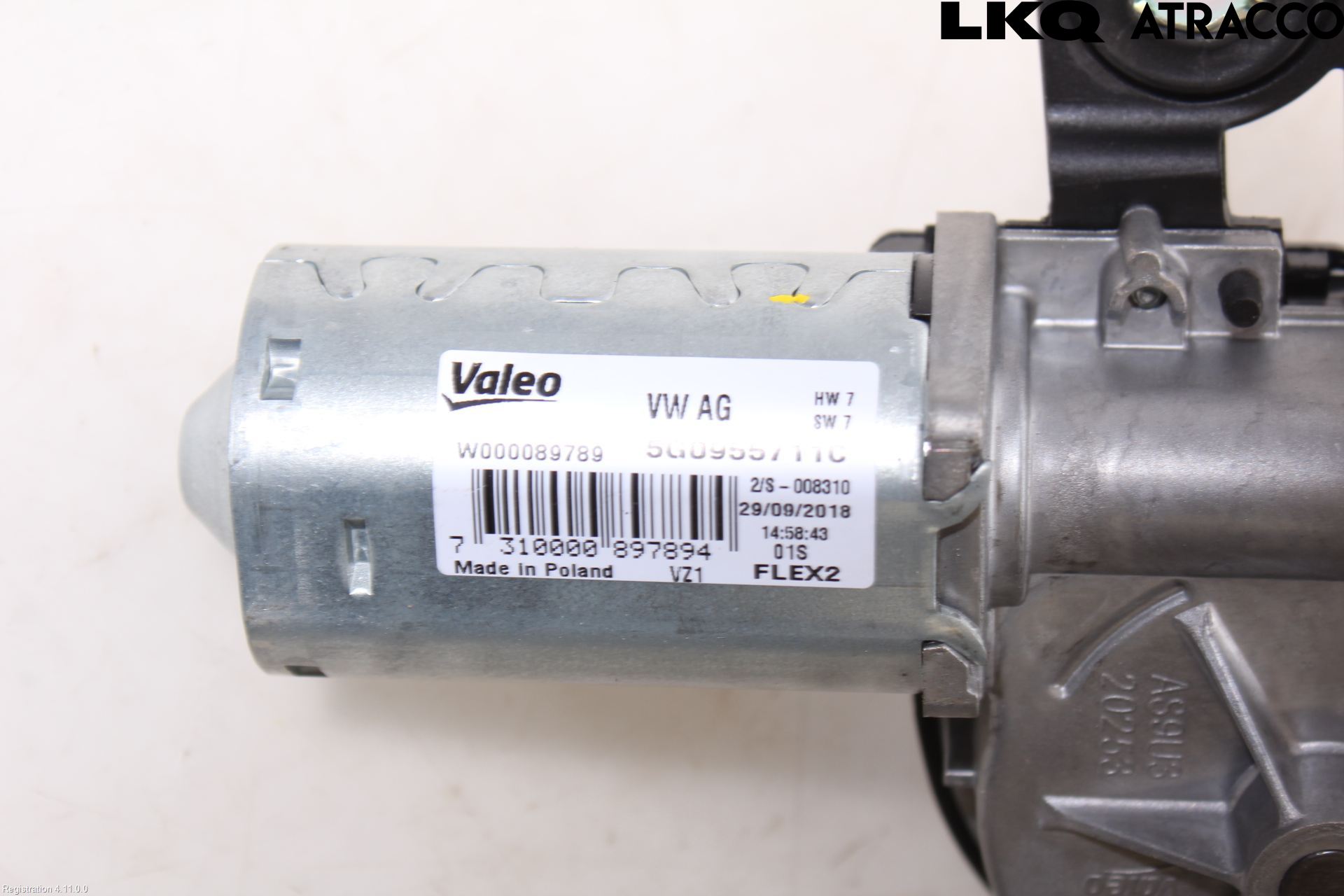 Volkswagen VW TOURAN 16- Viskermotor Bakluke