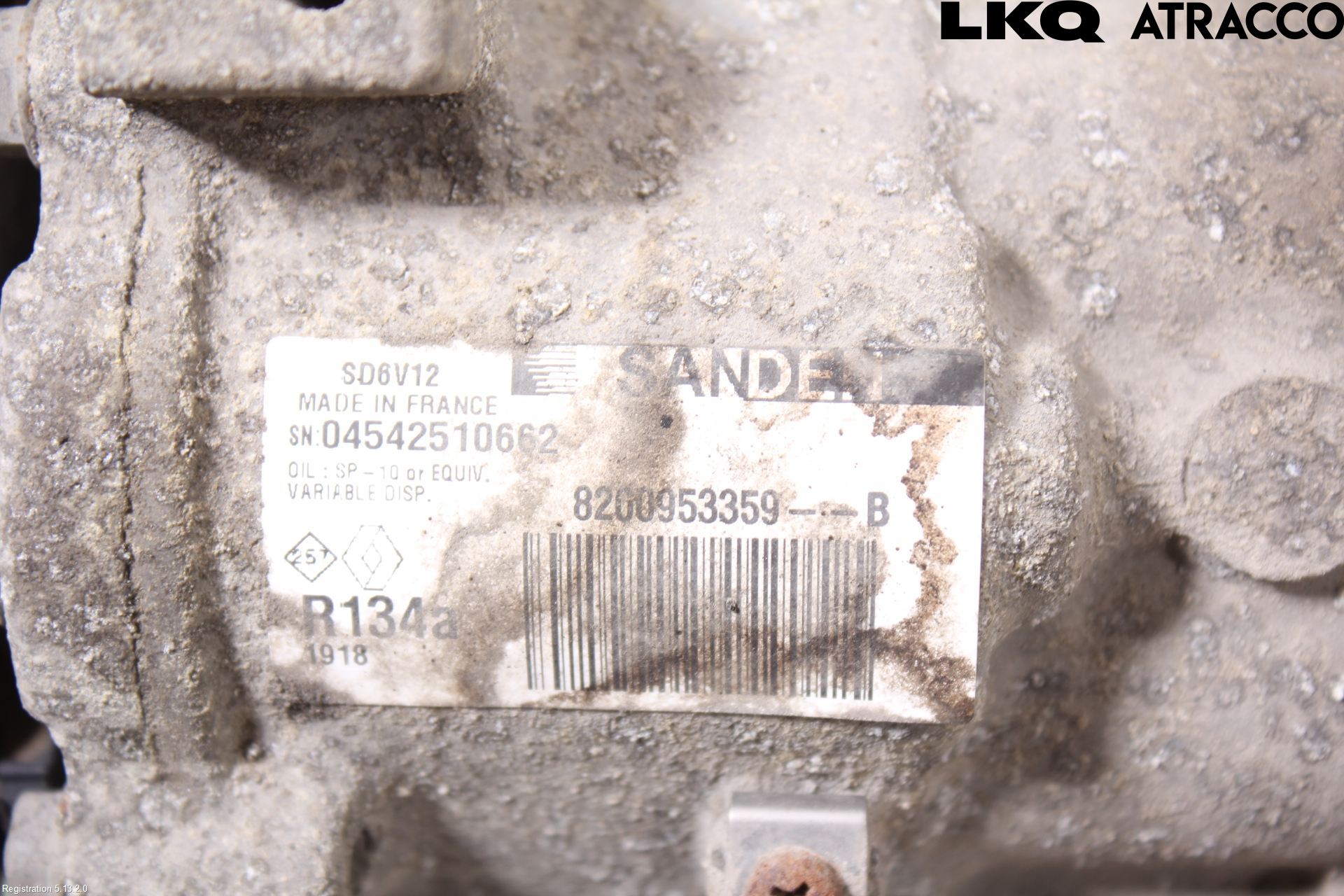 Mercedes-Benz MB CITAN (W415) 13-21 Varme Ac Kompressor