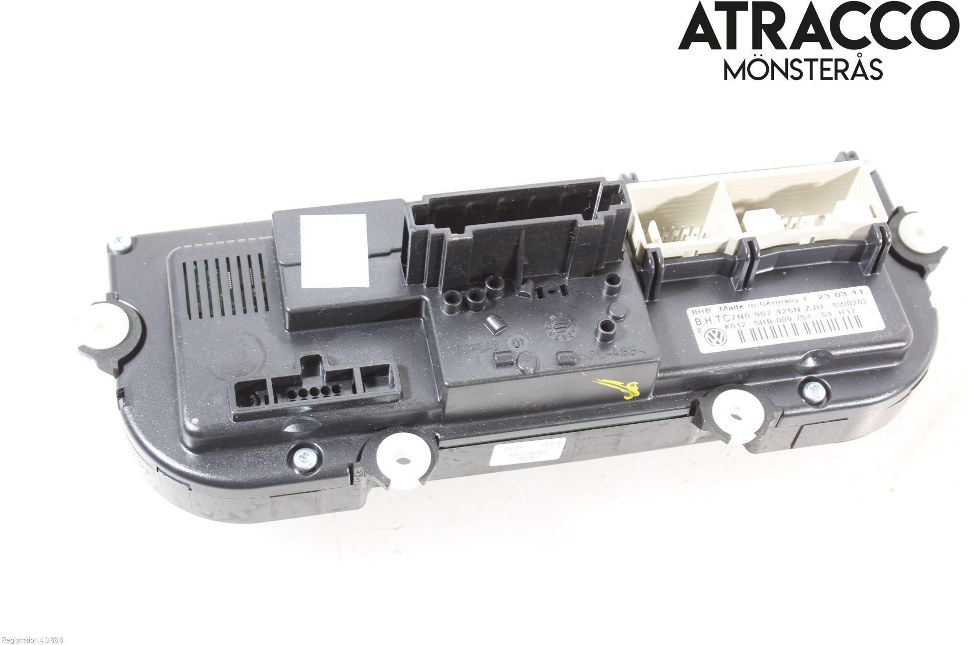 Volkswagen VW GOLF PLUS/CROSS GOLF 04-14 Varme Ac Betjening-Display
