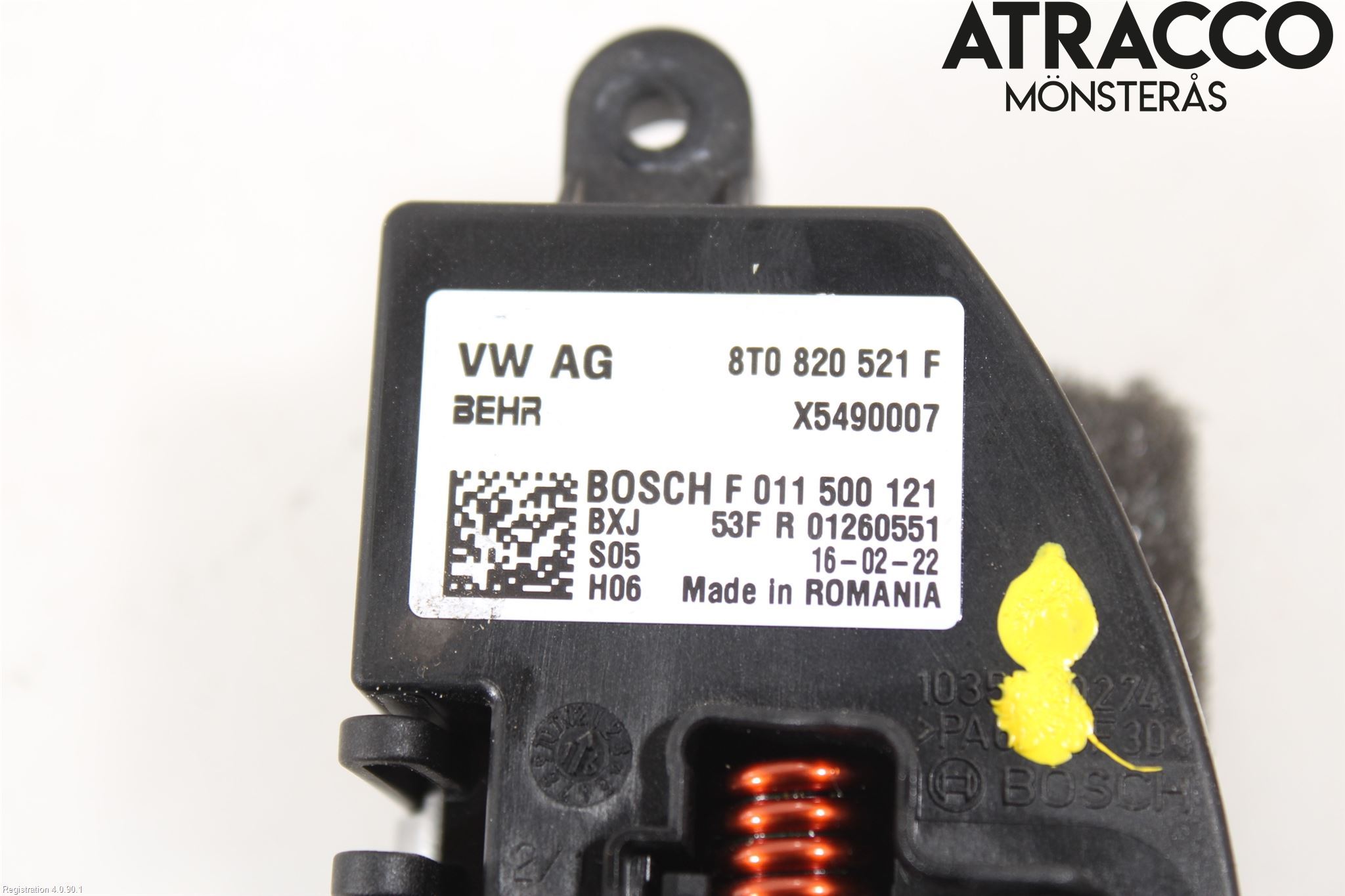 Audi Q5 09-16 Varmeapparat Viftemotstand
