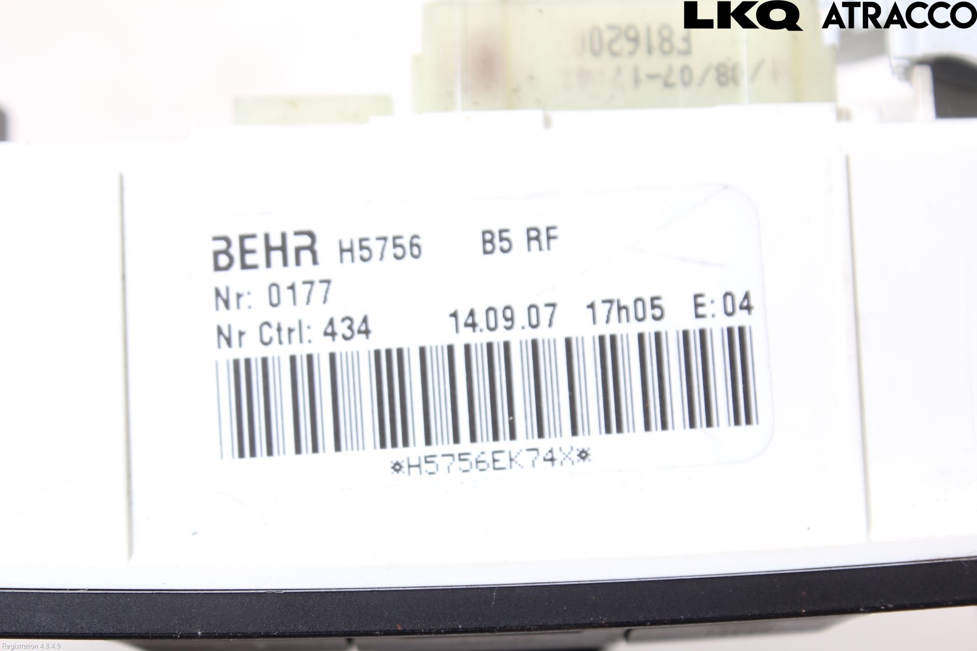 Citroen C4 I   05-10 Varme Ac Betjening-Display