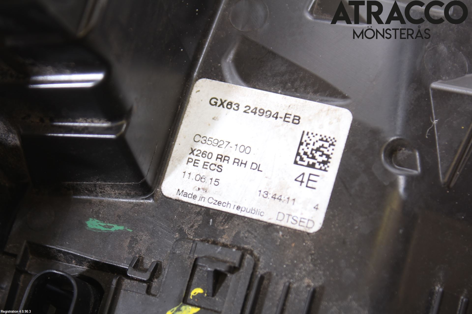 Jaguar XF (X260) 16-24 Dørlås - Låsekasse