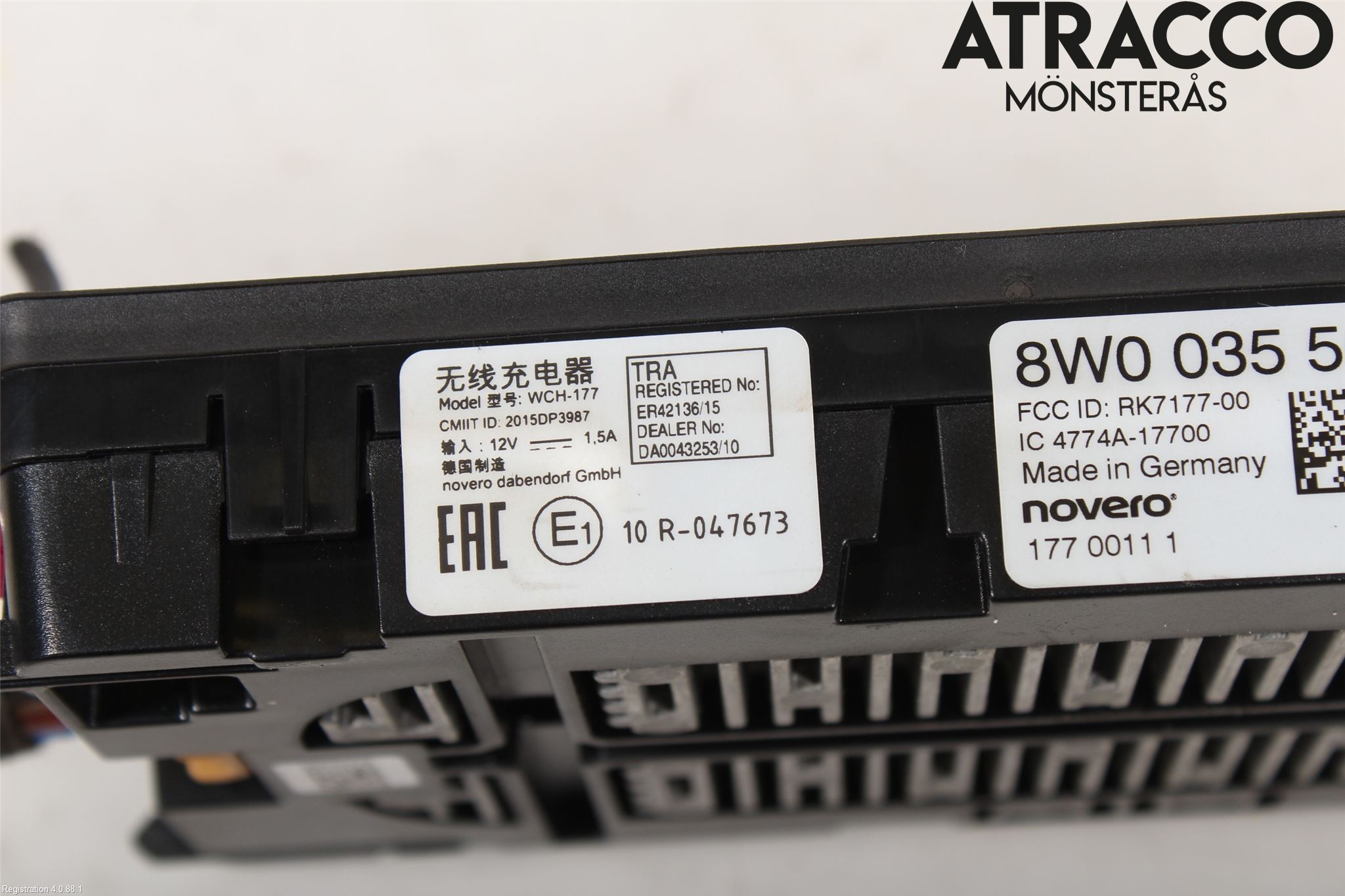 Audi A4/S4 B9 16-19 Stereo Antenne Radio-Tv