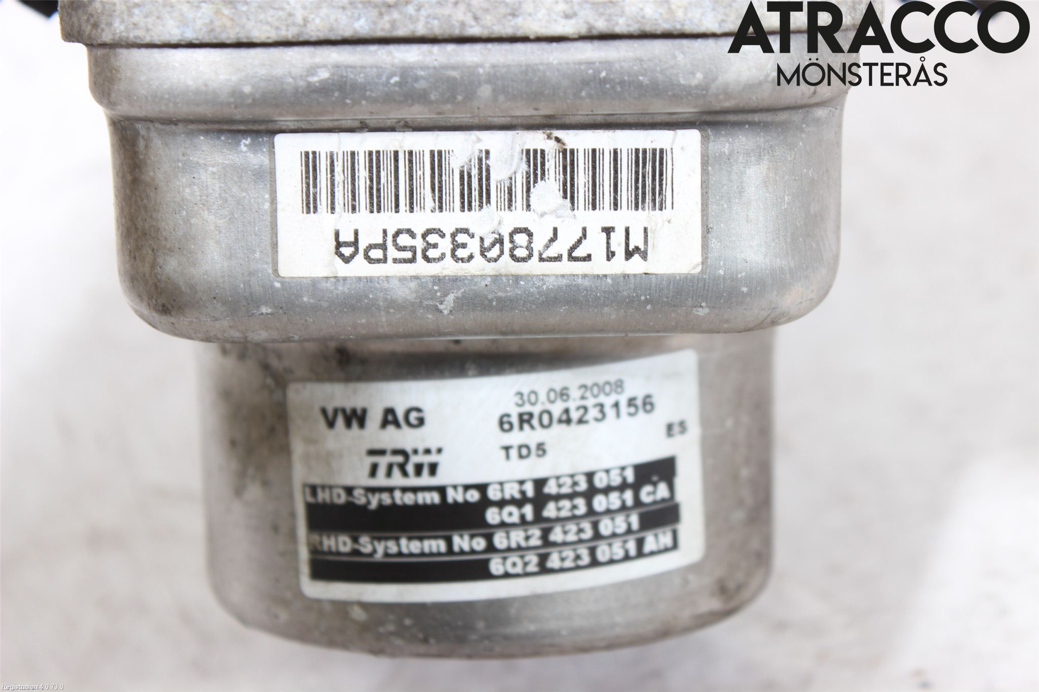 Seat IBIZA IV 08-16 Servostyring Eletrisk Pumpe