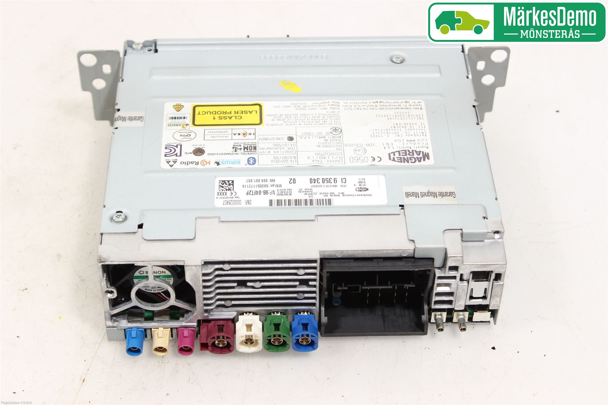 BMW 3 GT F34 13-19 Stereo Radio