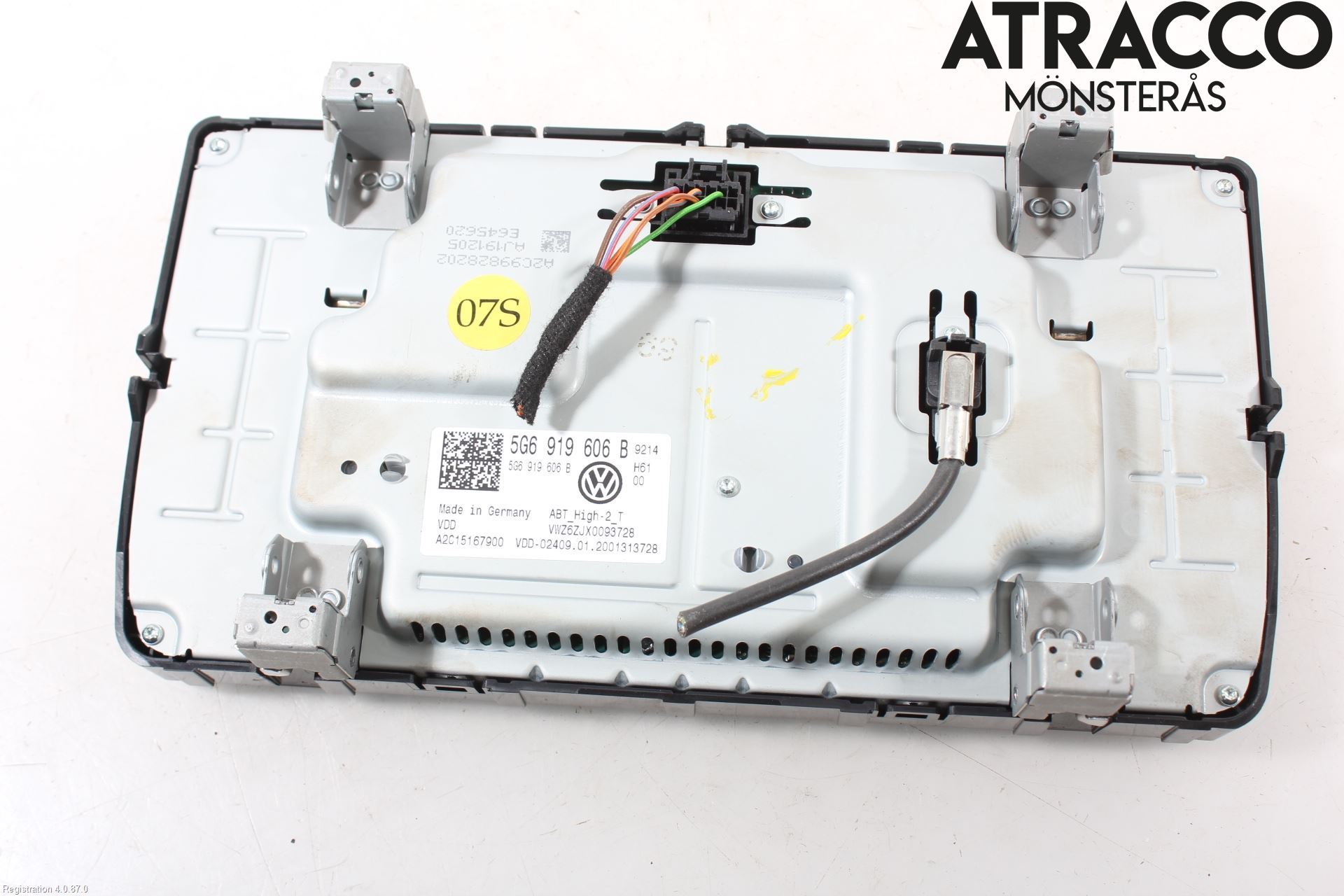 Volkswagen VW TRANSP/CARAVELLE (T6) 16-22 Multifunktionsdisplay