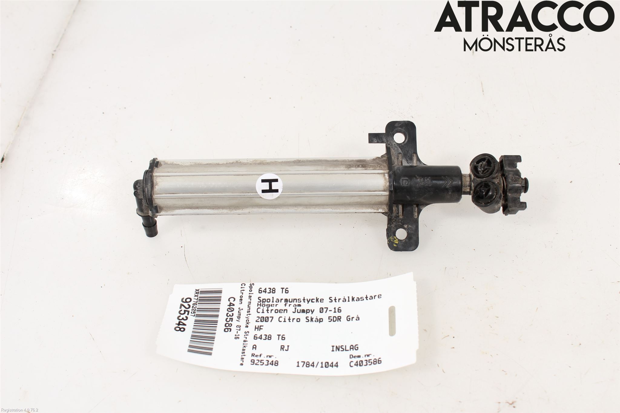 Citroen JUMPY 07-16 Spylerdyse Frontlykter