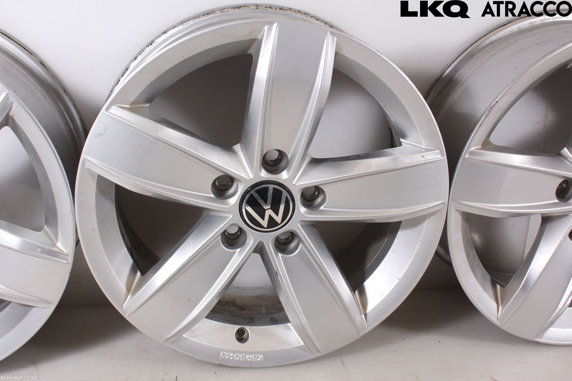 Volkswagen VW T-ROC 18- Felg Aluminium Sett 4Stk