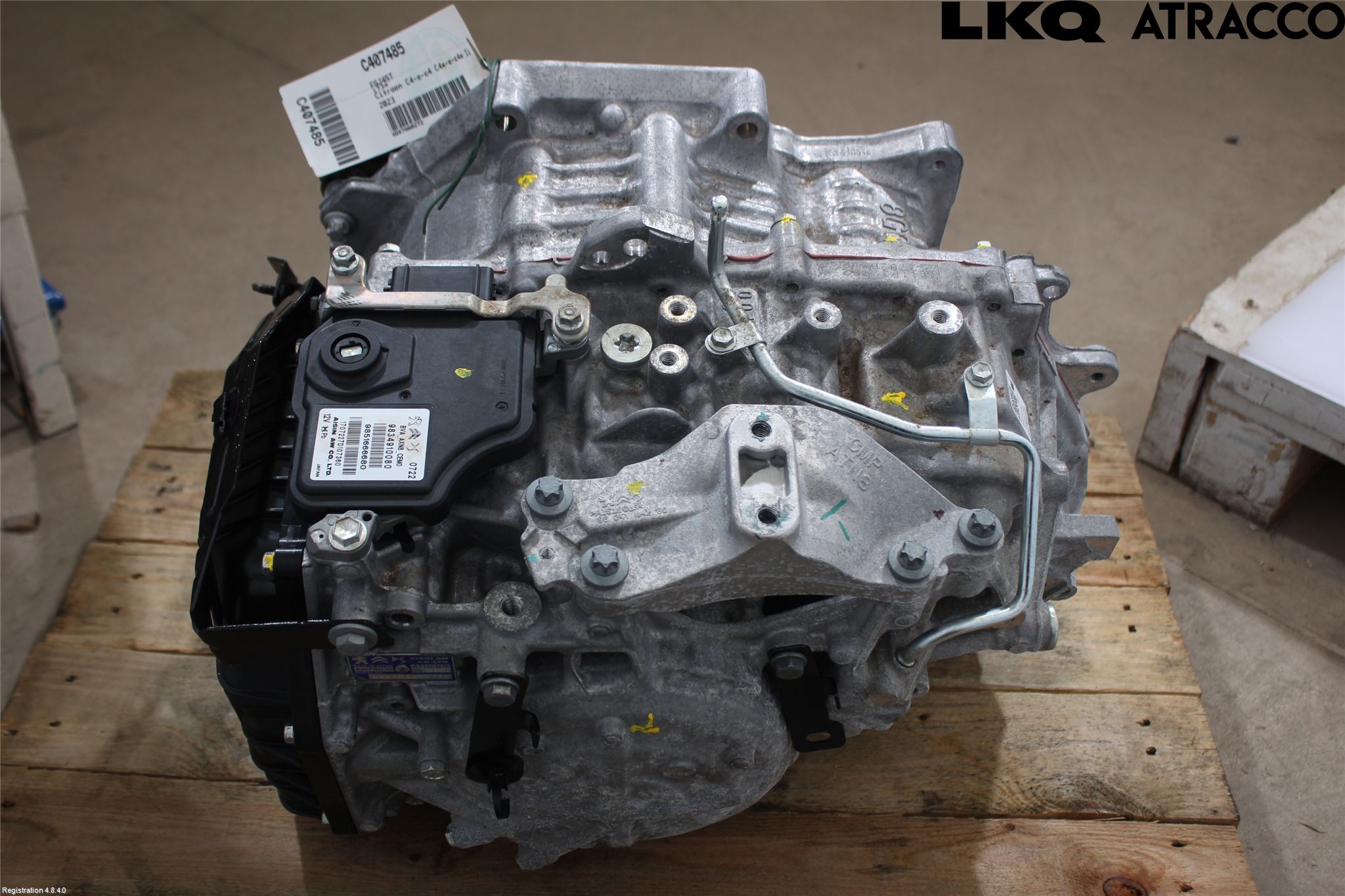 Citroen C4/E-C4 C4X/E-C4X III 21- Gearkasse Automat