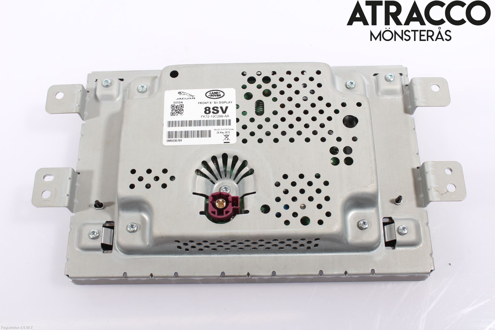 Jaguar XE (X760) 15-24 Multifunktionsdisplay
