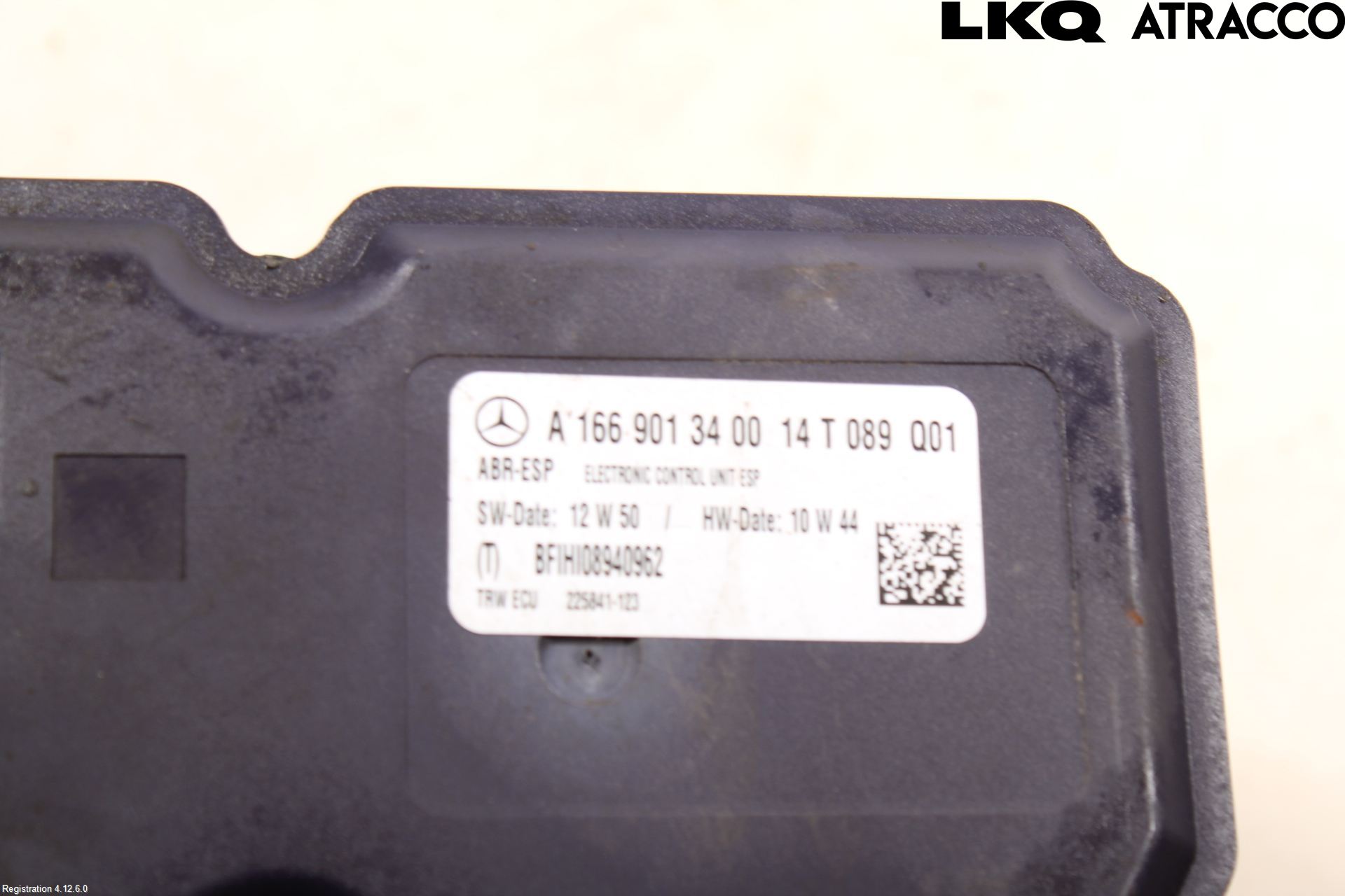 Mercedes-Benz MB ML/GLE-KLASS (W166) 12-18 Abs Hydraulikkaggregat