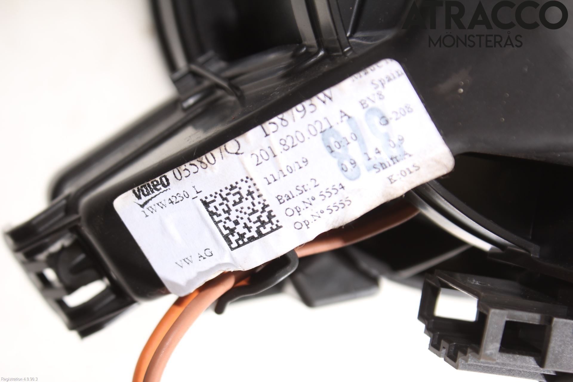 Audi A1 19- Varmeapparat Viftemotor