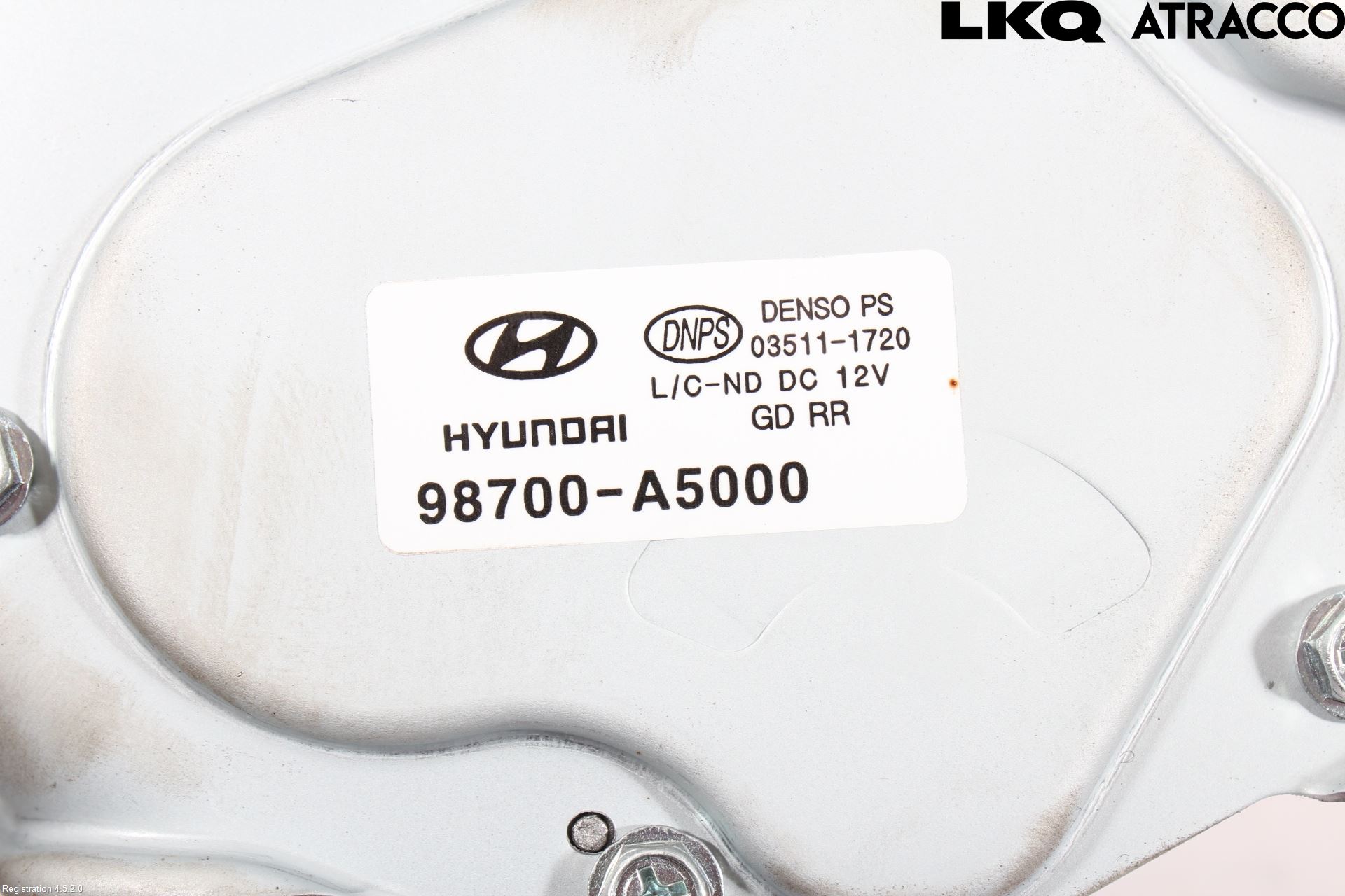 Hyundai i30 GD 13-17 Viskermotor Bakluke