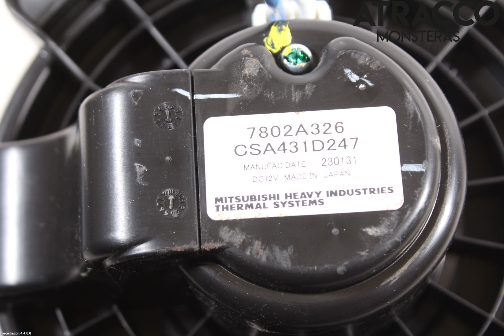 Mitsubishi ECLIPS CROSS Varmeapparat Viftemotor