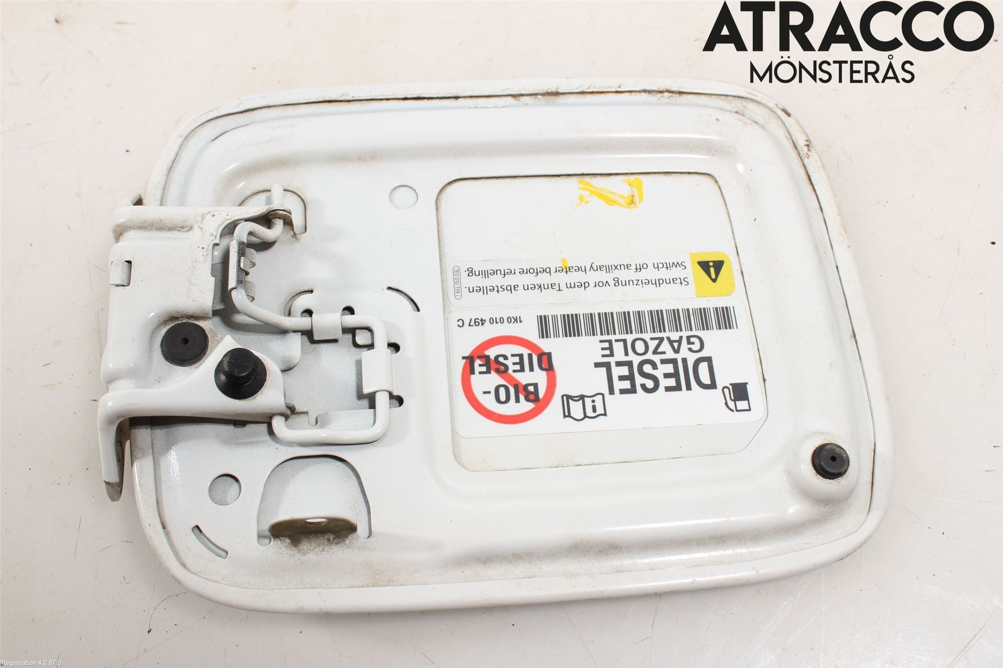 Volkswagen VW CADDY 16-20 Drivstoff Tankluke