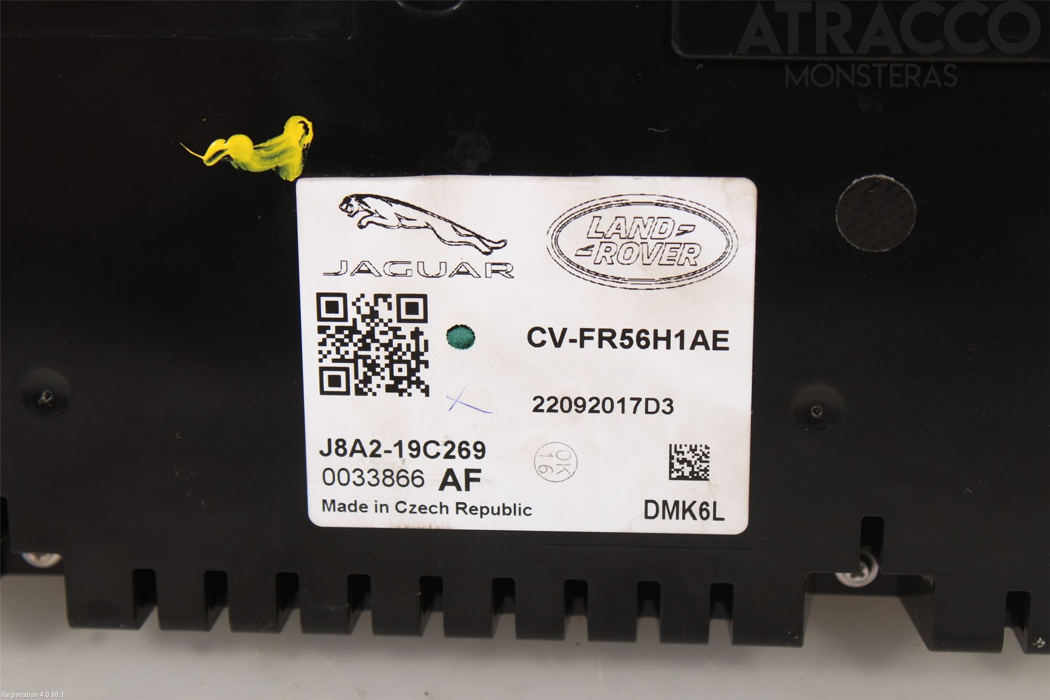 Landrover RANGE ROVER VELAR (L560) 17- Varme Ac Betjening-Display