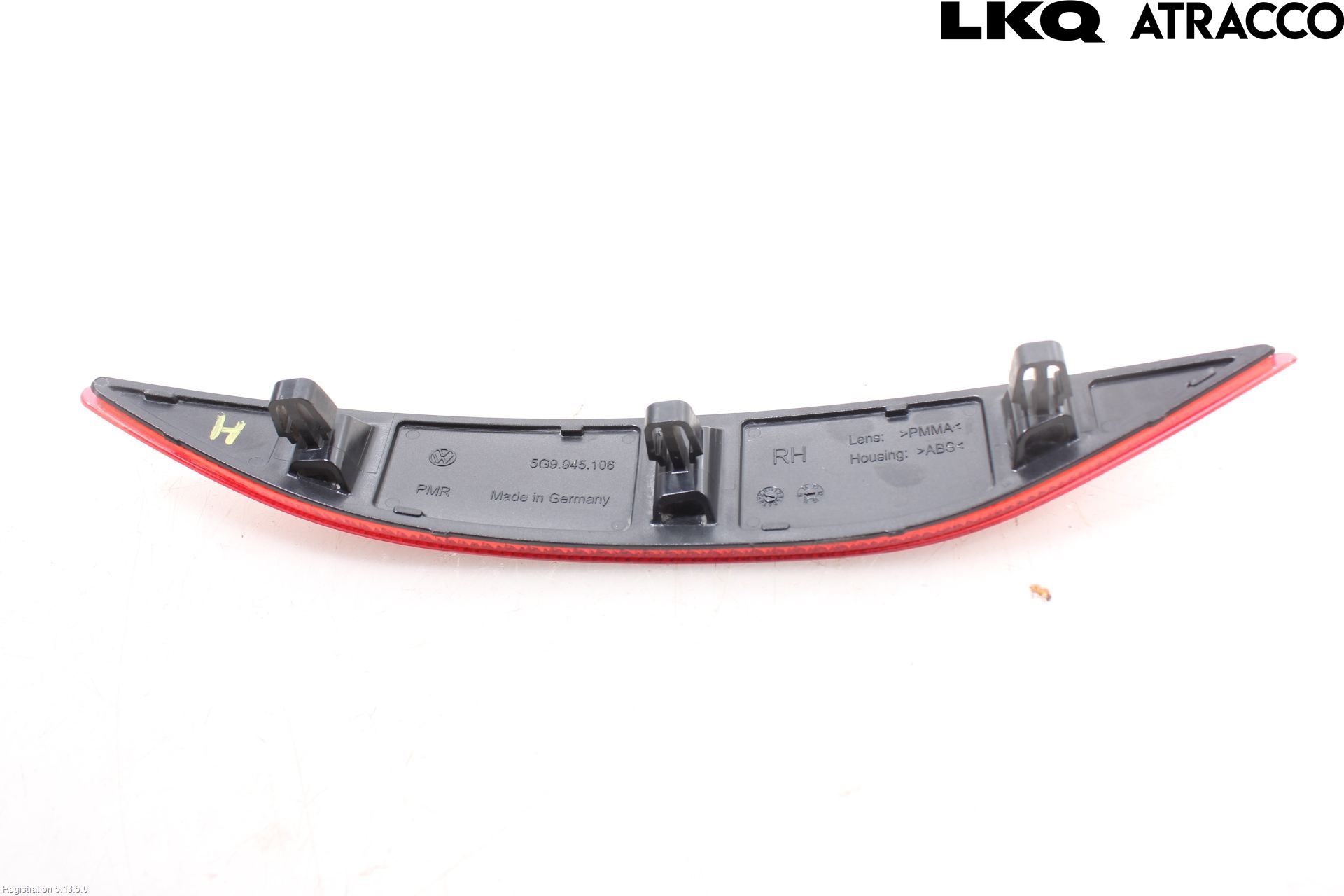 Volkswagen VW GOLF / E-GOLF VII 13-20 Refleks Bak