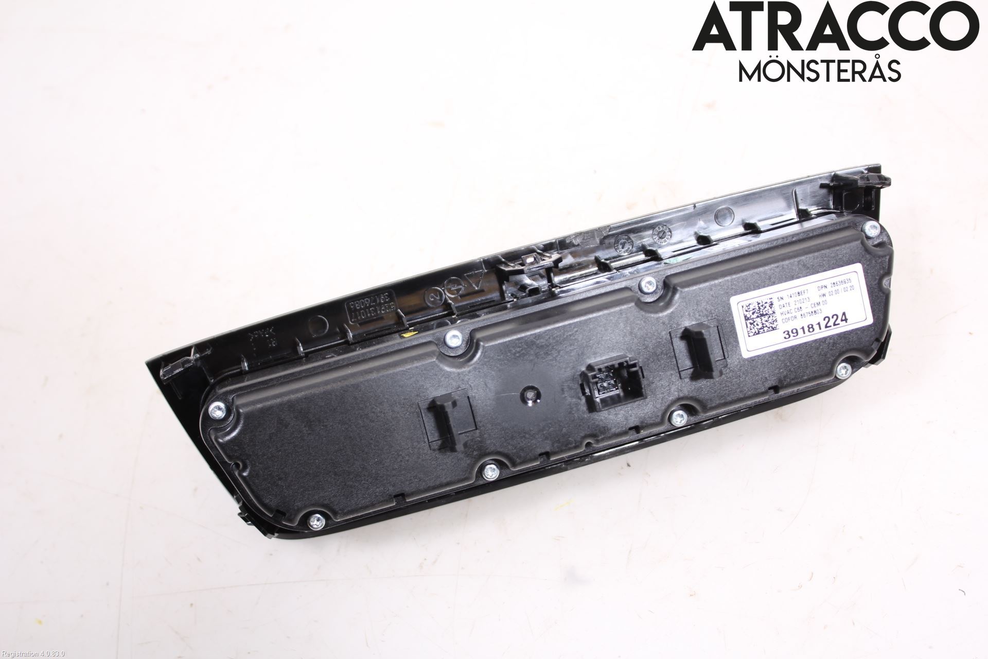 Opel CORSA F, CORSA-E 20- Varme Ac Betjening-Display