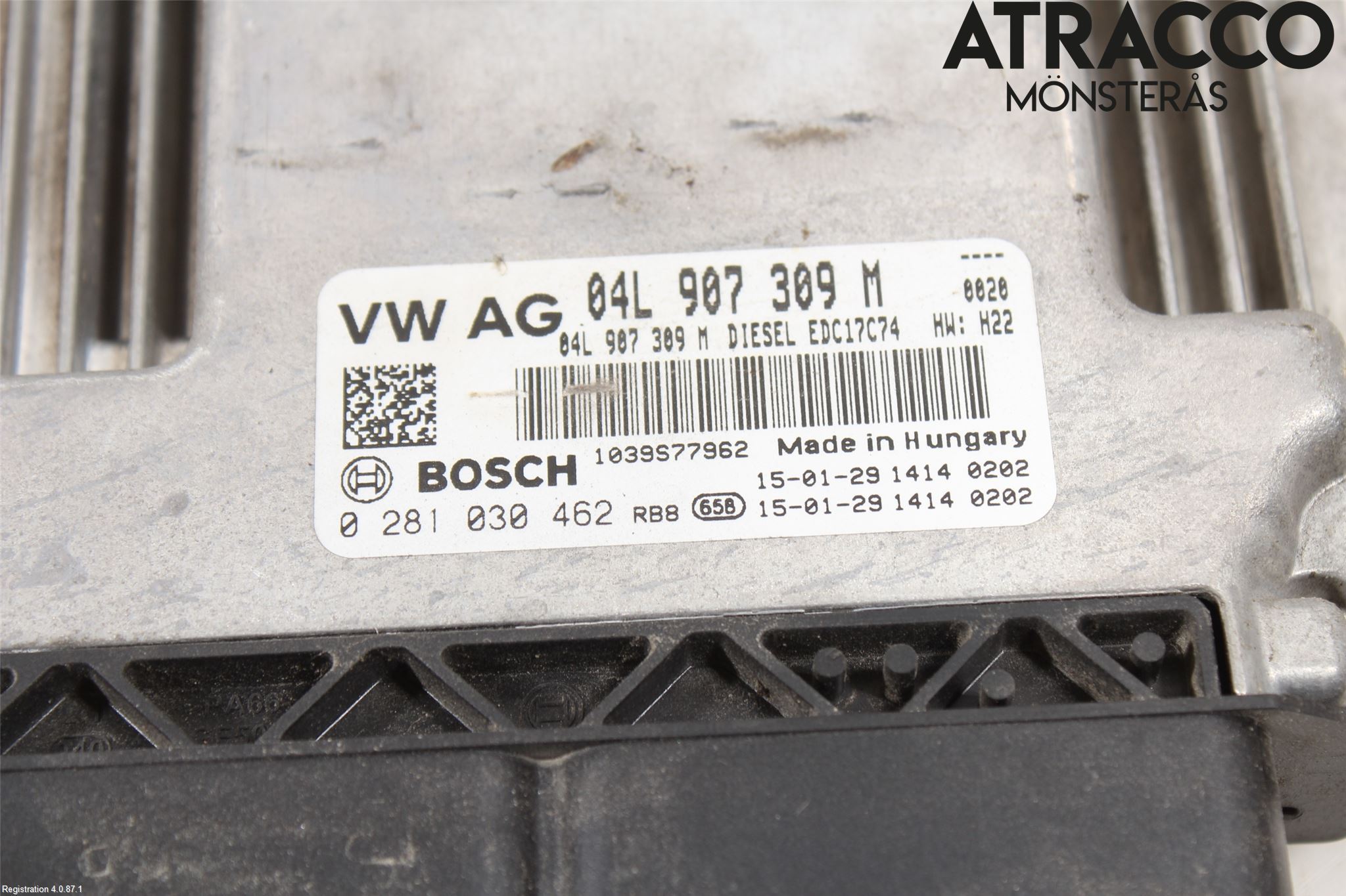 Volkswagen VW PASSAT 15-19 Styreenhet Dieselpumpe