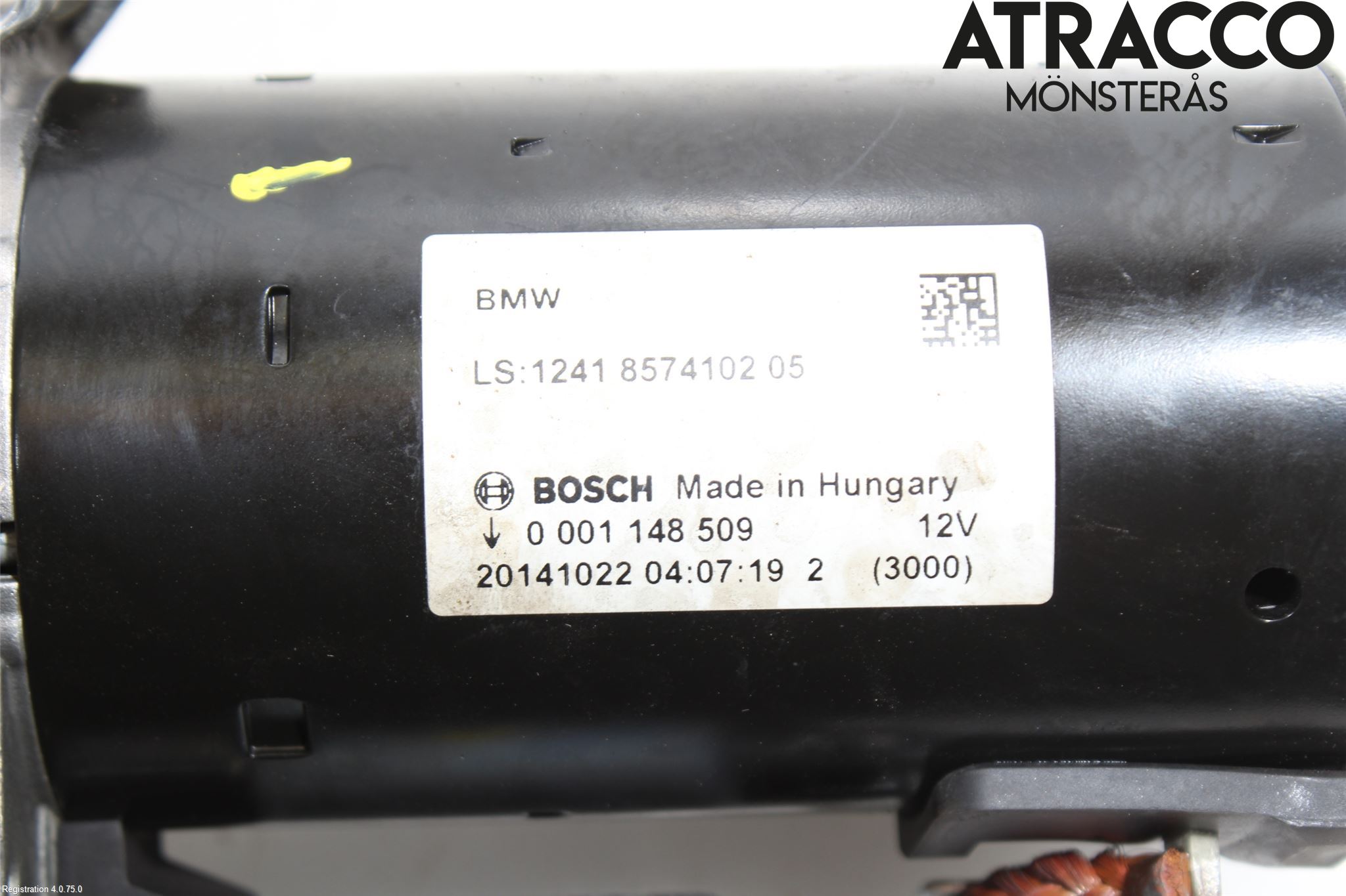 BMW 3 F30/F31/F80 12-19 Startmotor Diesel