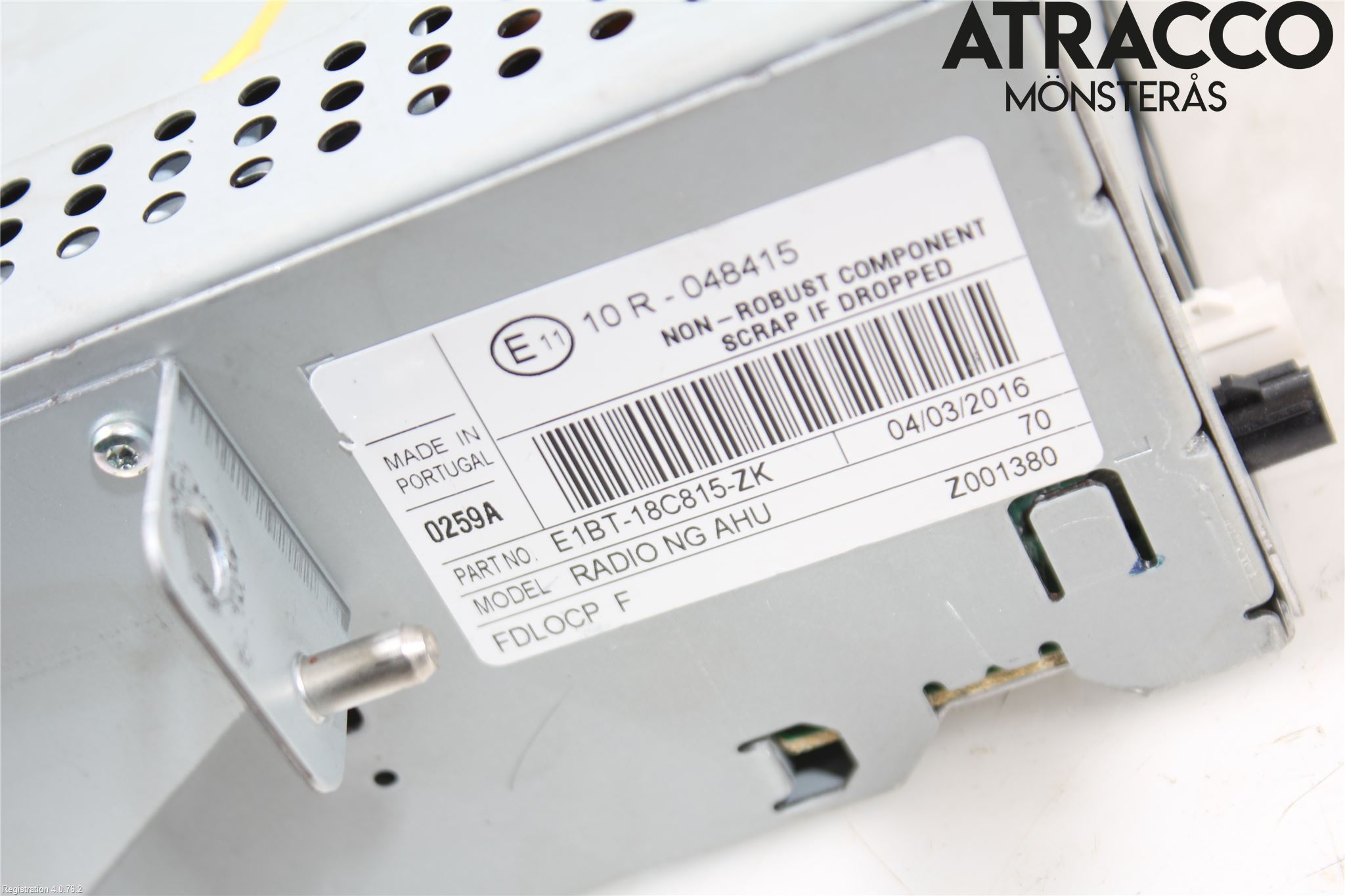 Ford KUGA 13-16 Stereo Radio