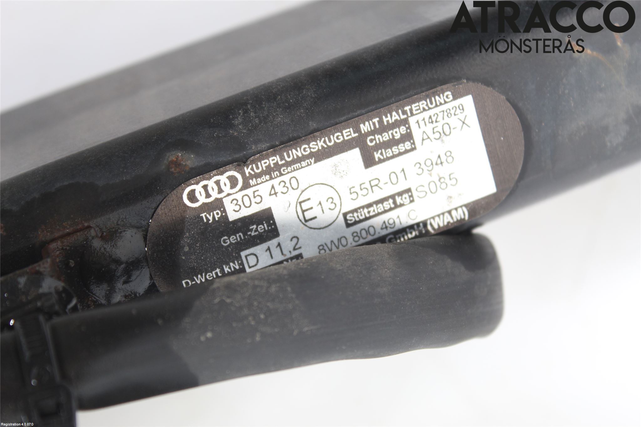 Audi A4/S4 B9 16-19 Tilhengerfeste