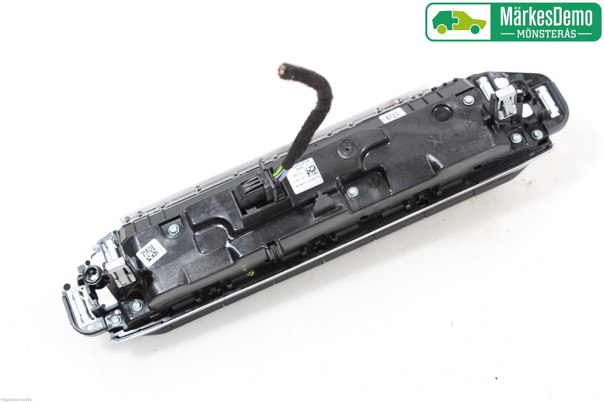 Peugeot 3008 17-24 Varme Ac Betjening-Display
