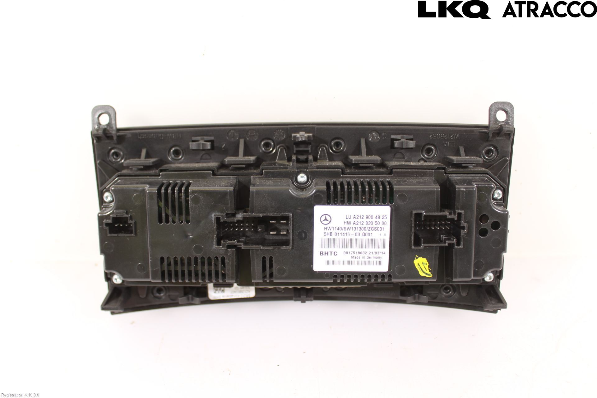 Mercedes-Benz MB E-KLASS (W212) 09-16 Varme Ac Betjening-Display