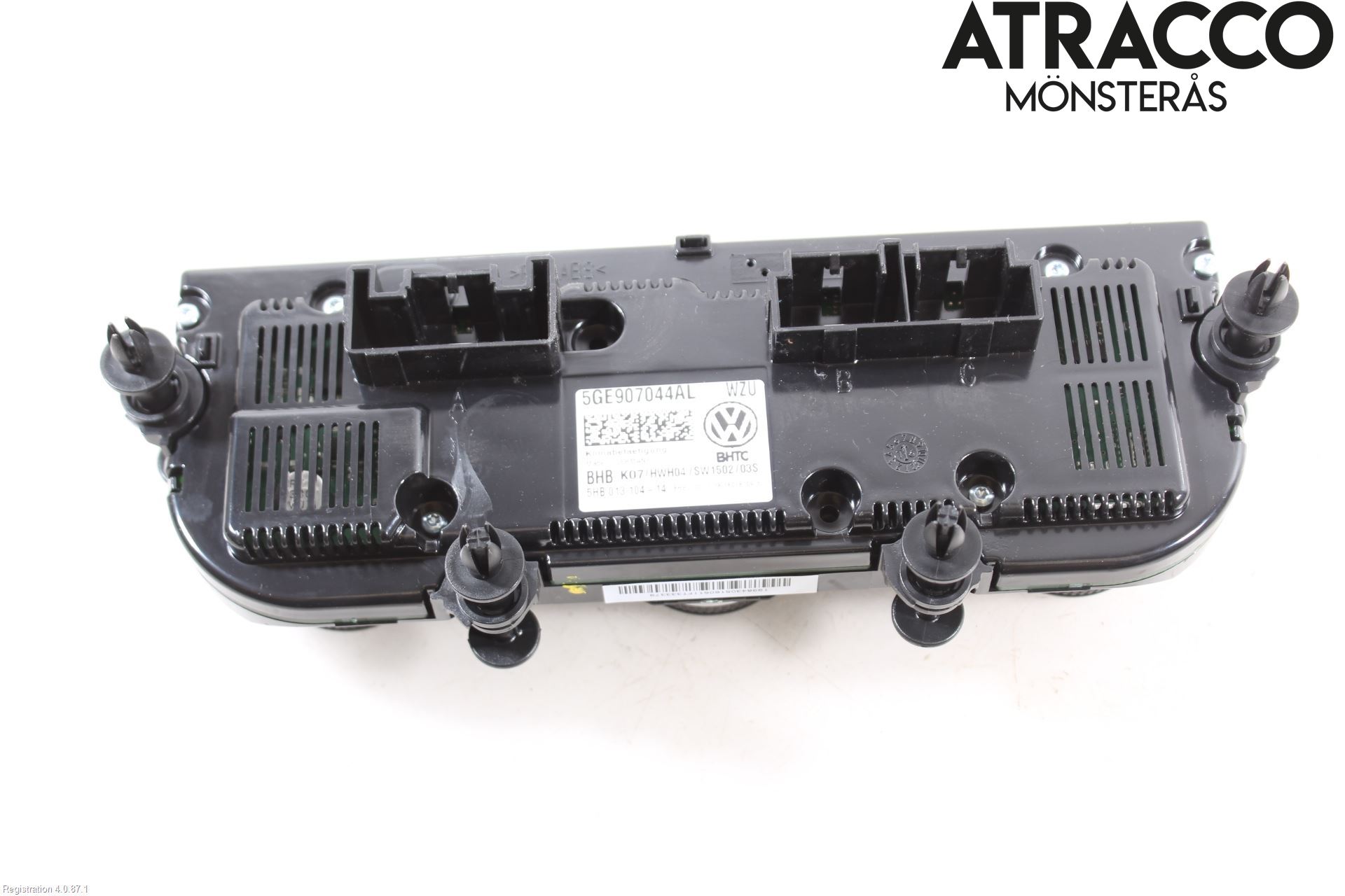Volkswagen VW PASSAT 15-19 Varme Ac Betjening-Display