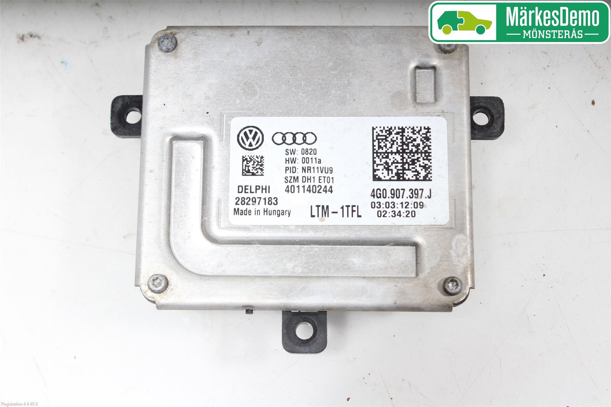 Audi A7/S7 4G 11-17 Styreenhet Xenon