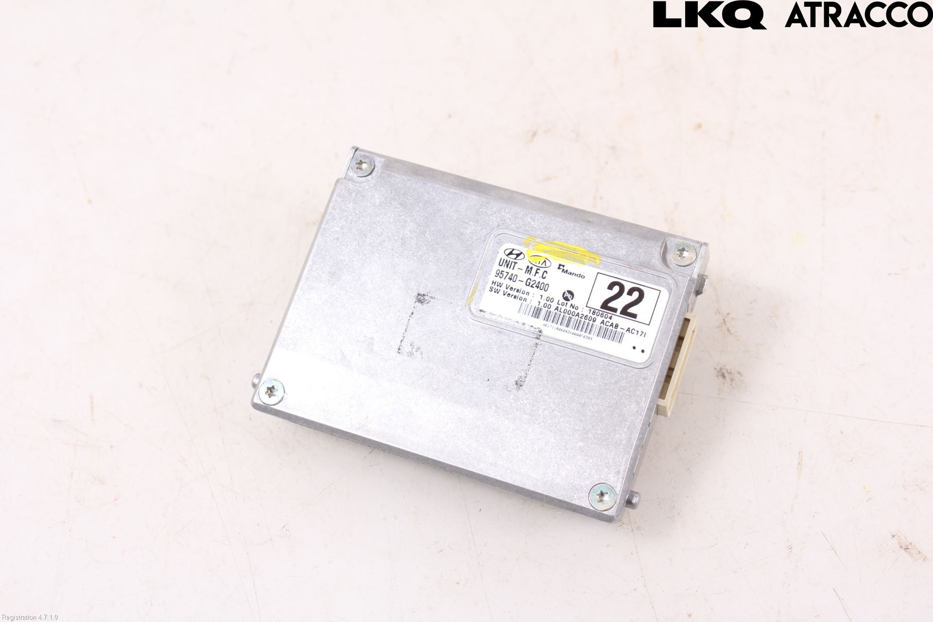 Hyundai IONIQ AE 17-22 Sensor Kollisjonsbeskyttelse