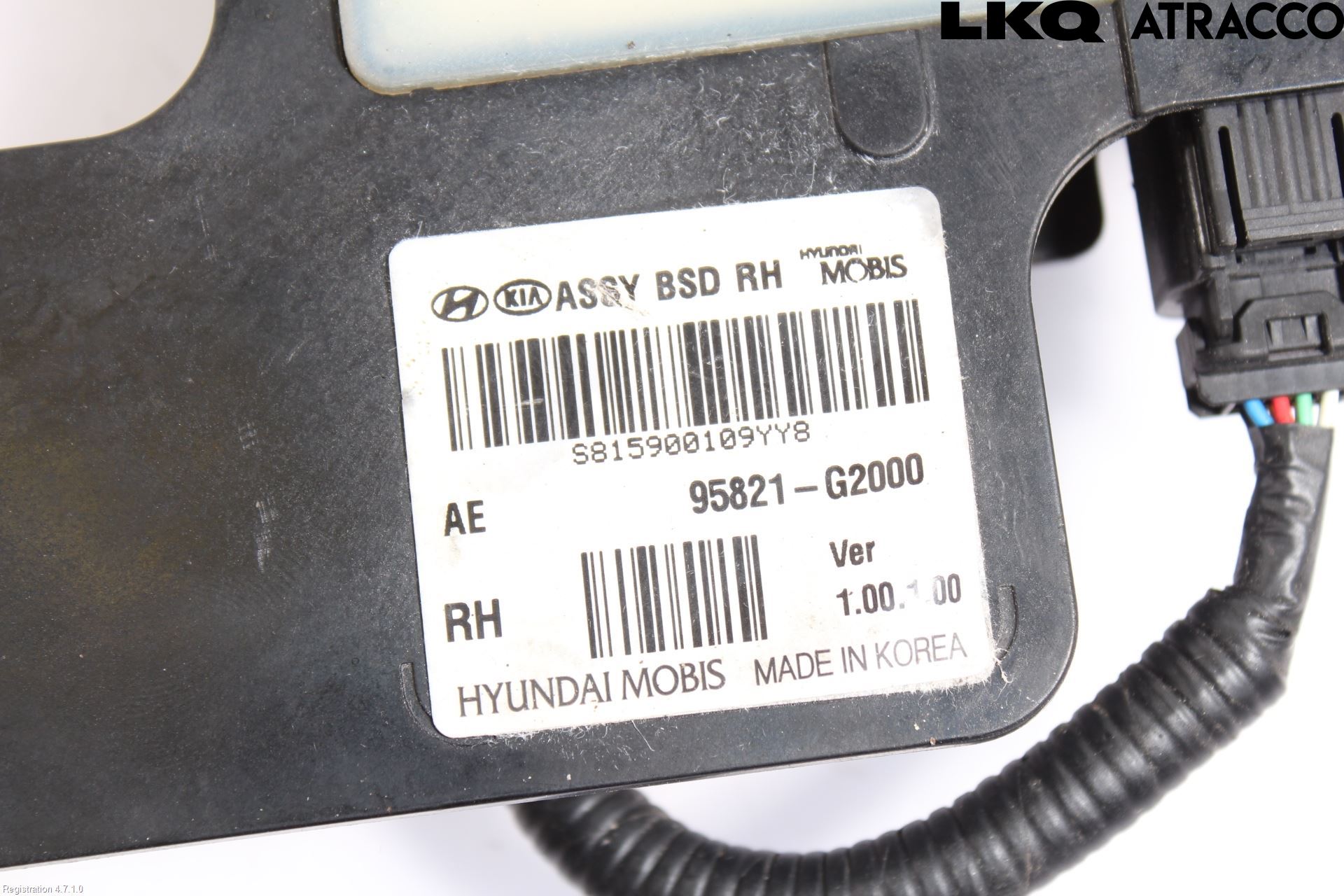 Hyundai IONIQ AE 17-22 Sensor Kollisjonsbeskyttelse