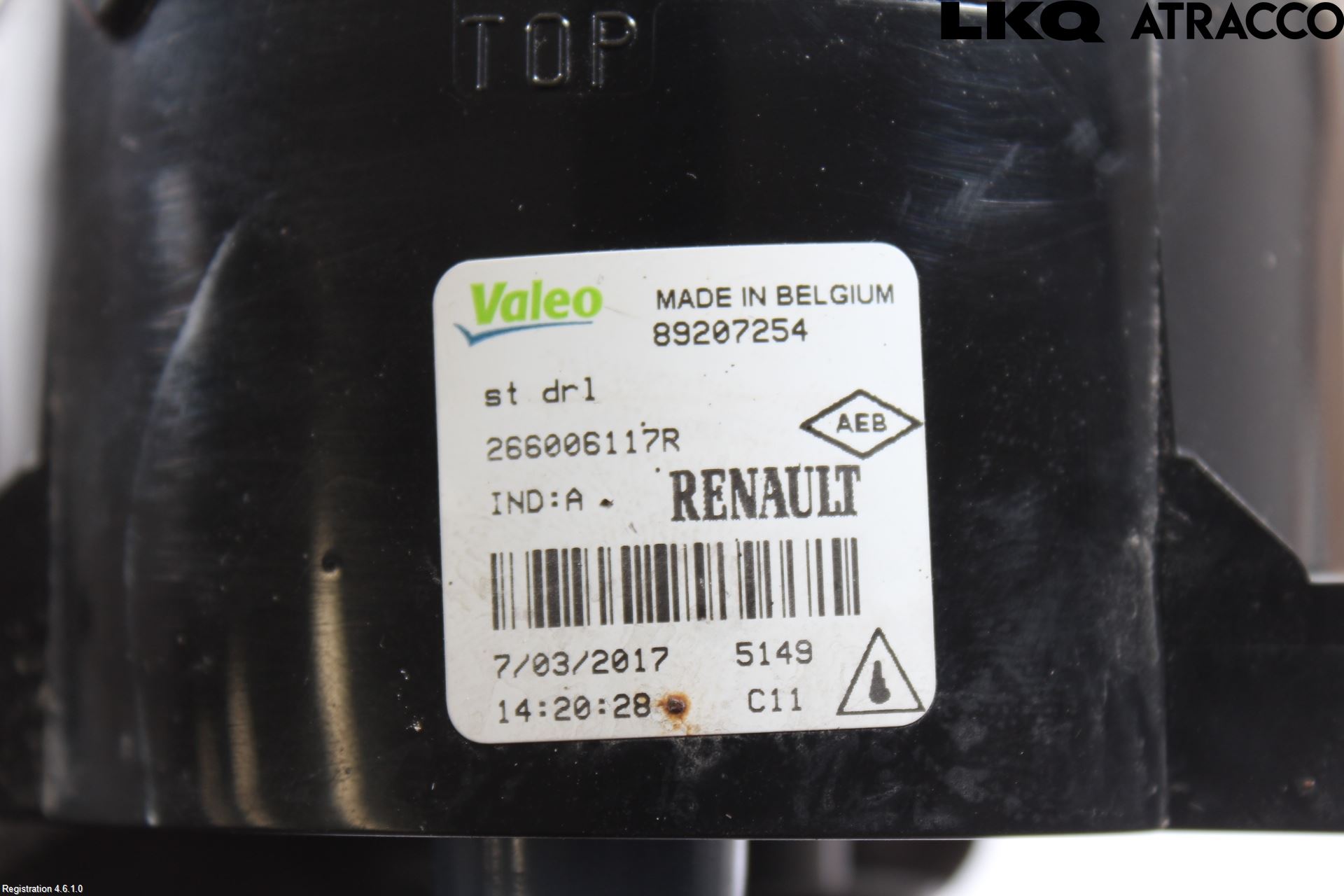 Mercedes-Benz MB CITAN (W415) 13-21 Frontlykt-Kurve-Tåkelys