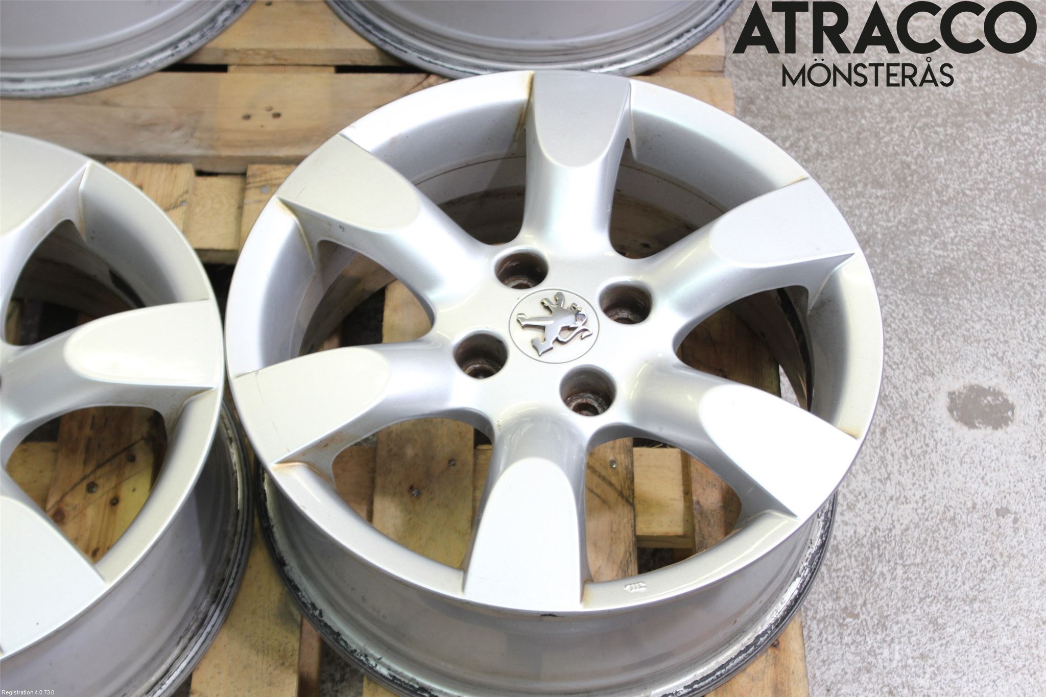 Peugeot 307     05-08 Felg Aluminium Sett 4Stk