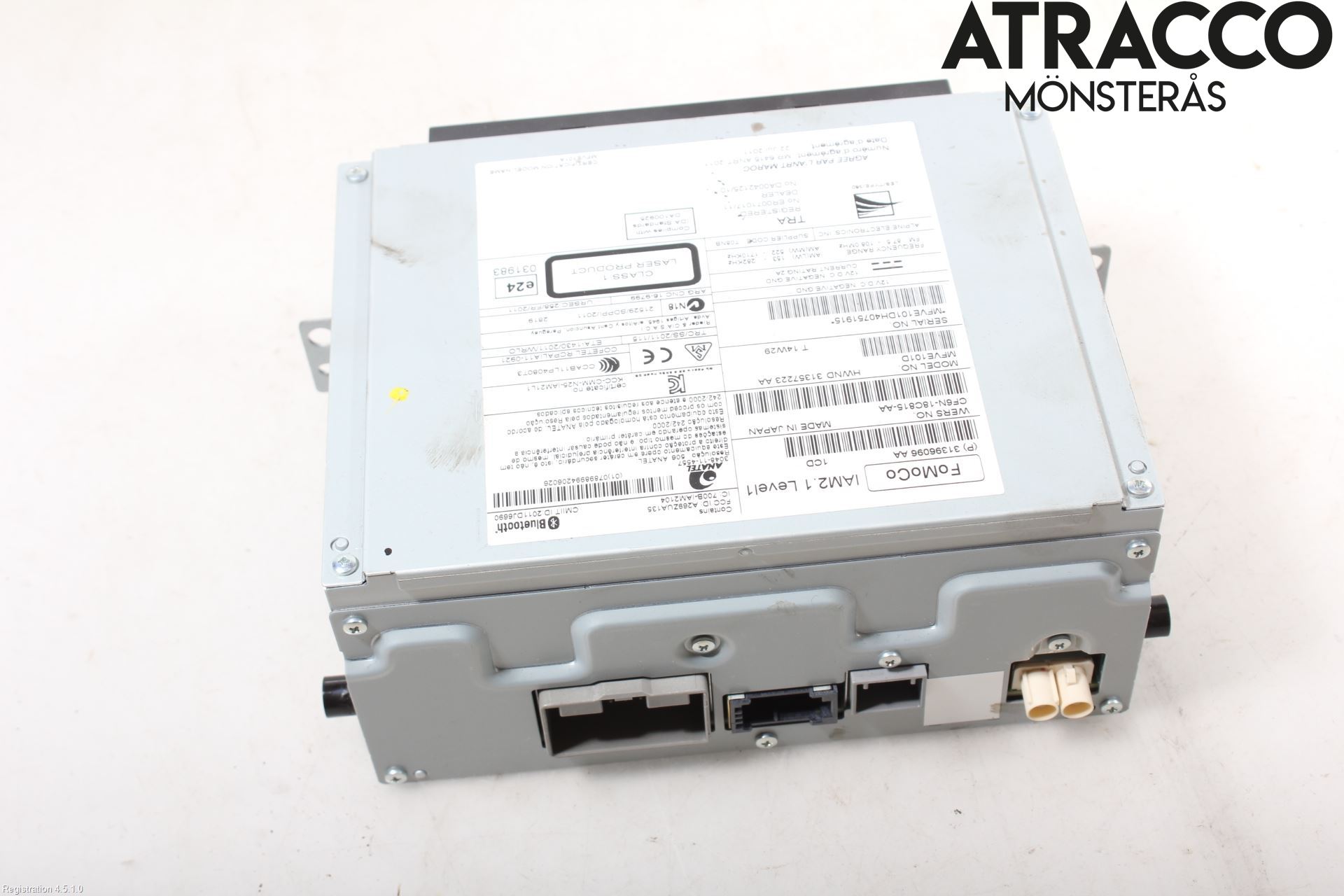 Volvo V40 12-19 Stereo Radio
