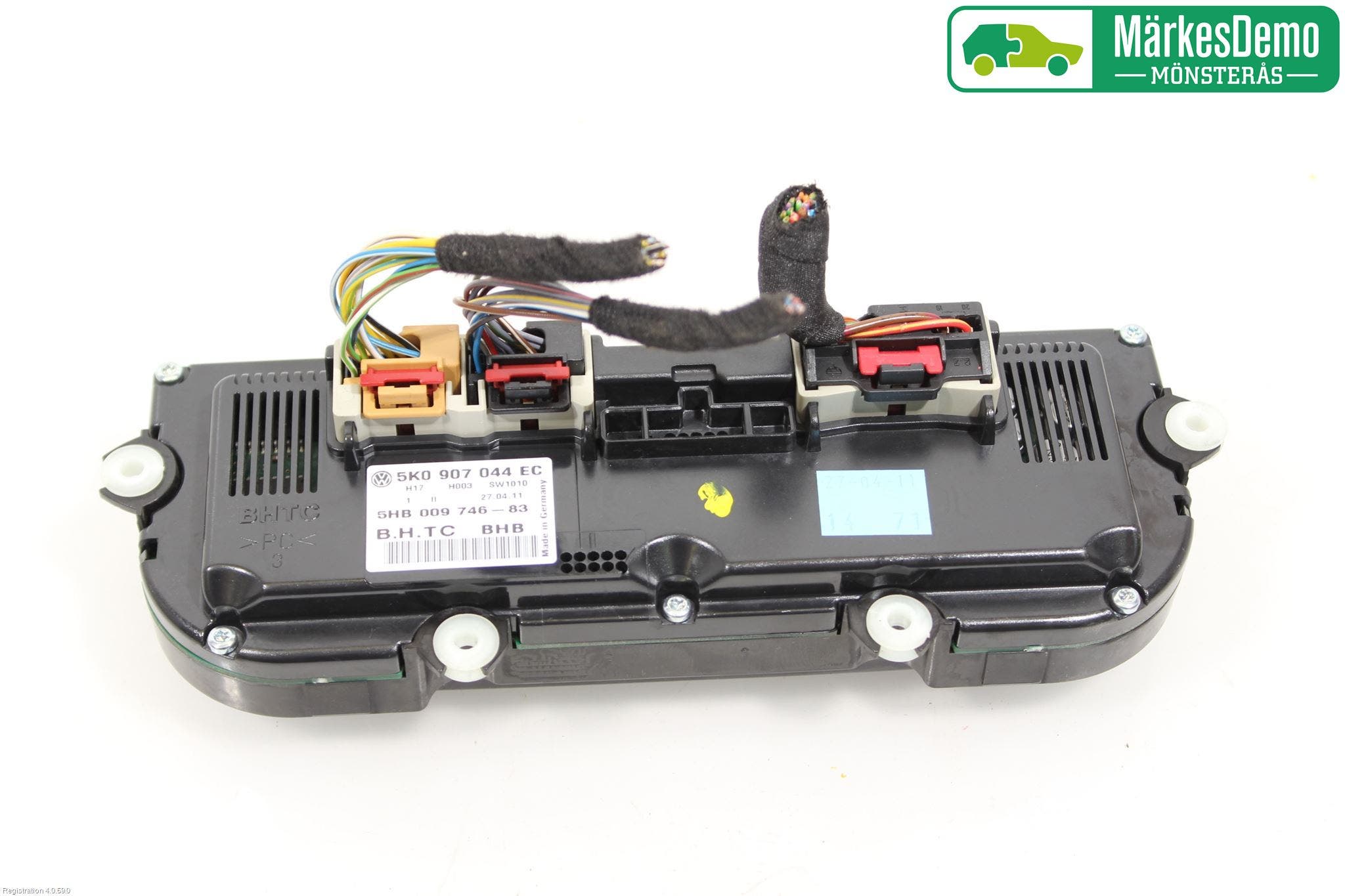 Volkswagen VW GOLF VI 09-13 Varme Ac Betjening-Display