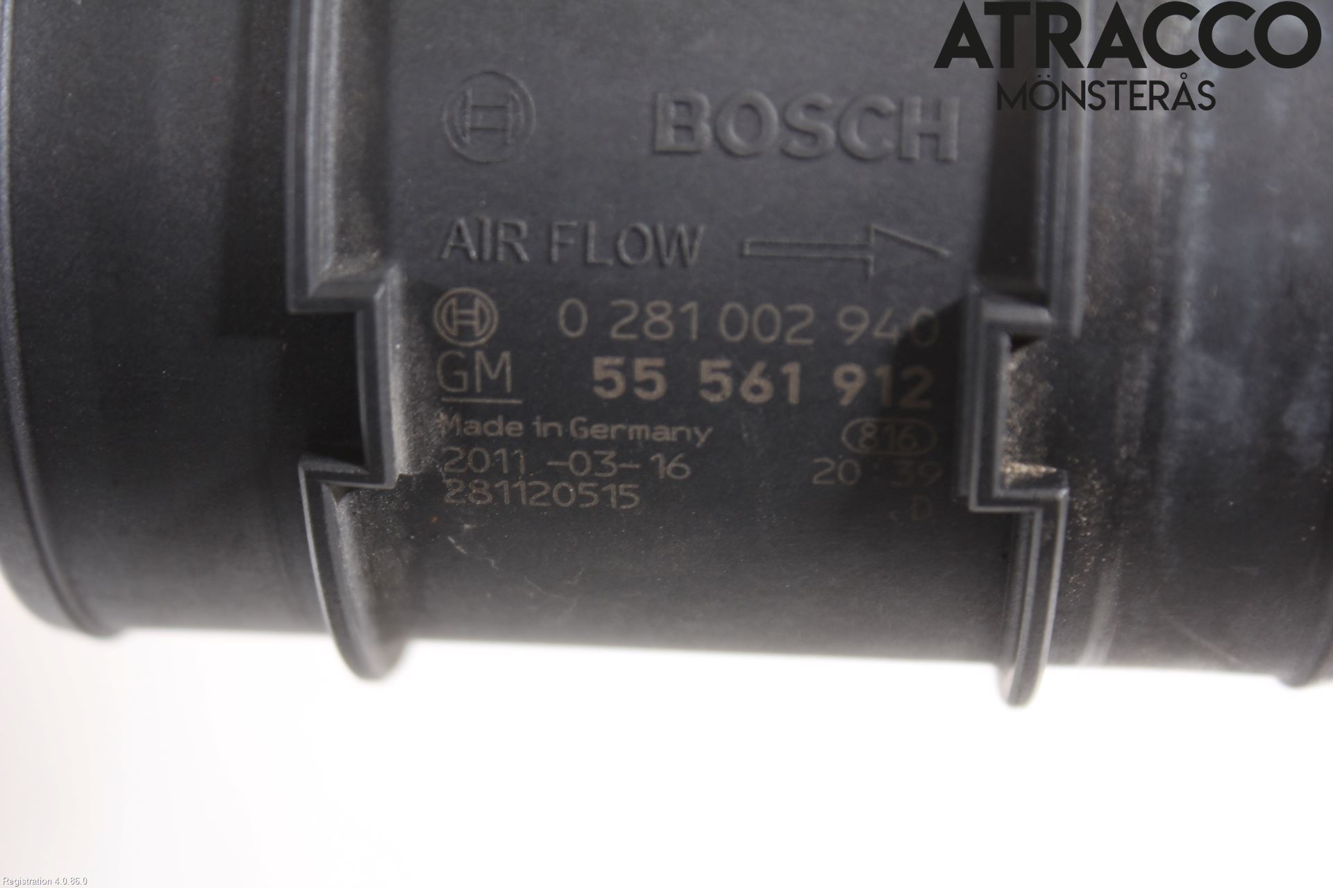 Opel ASTRA J 10-15 Inns Luftmassemåler