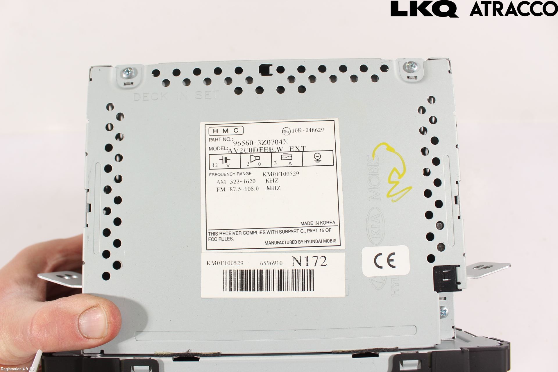 Hyundai i40 16-18 Stereo Radio Med Cd