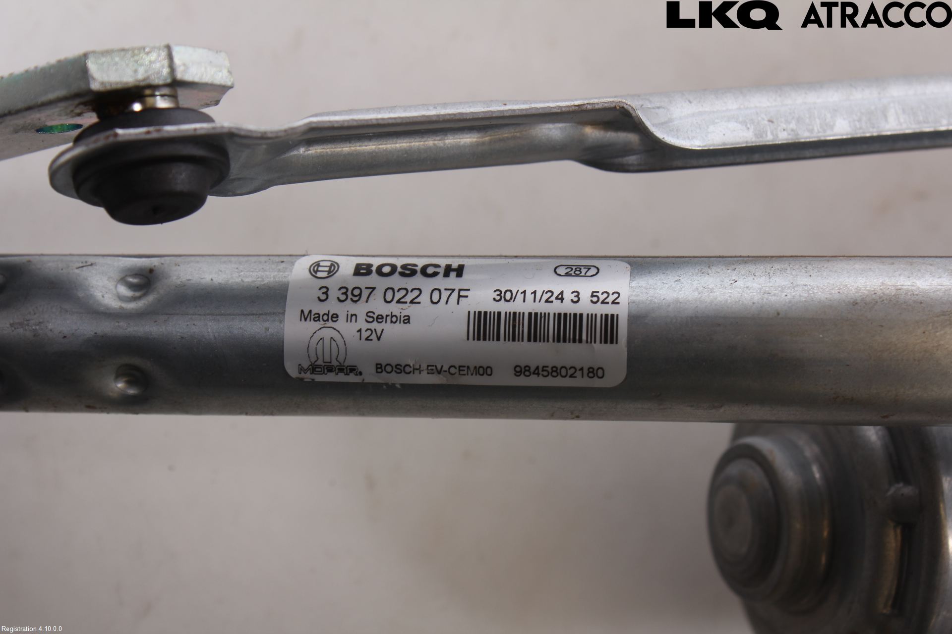 Citroen C3/E-C3 24- Viskermotor Frontrute