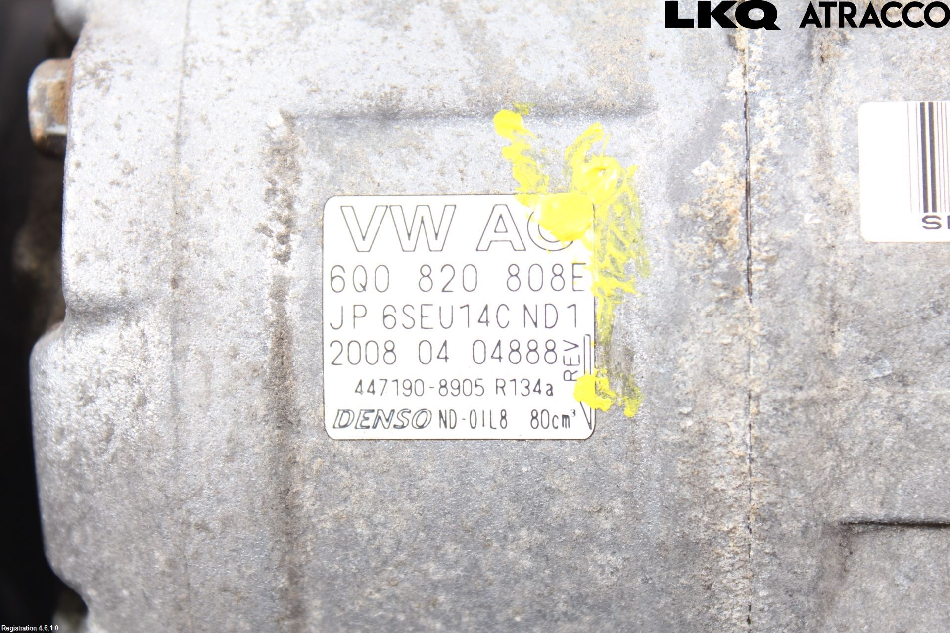 Skoda PRAKTIK Varme Ac Kompressor